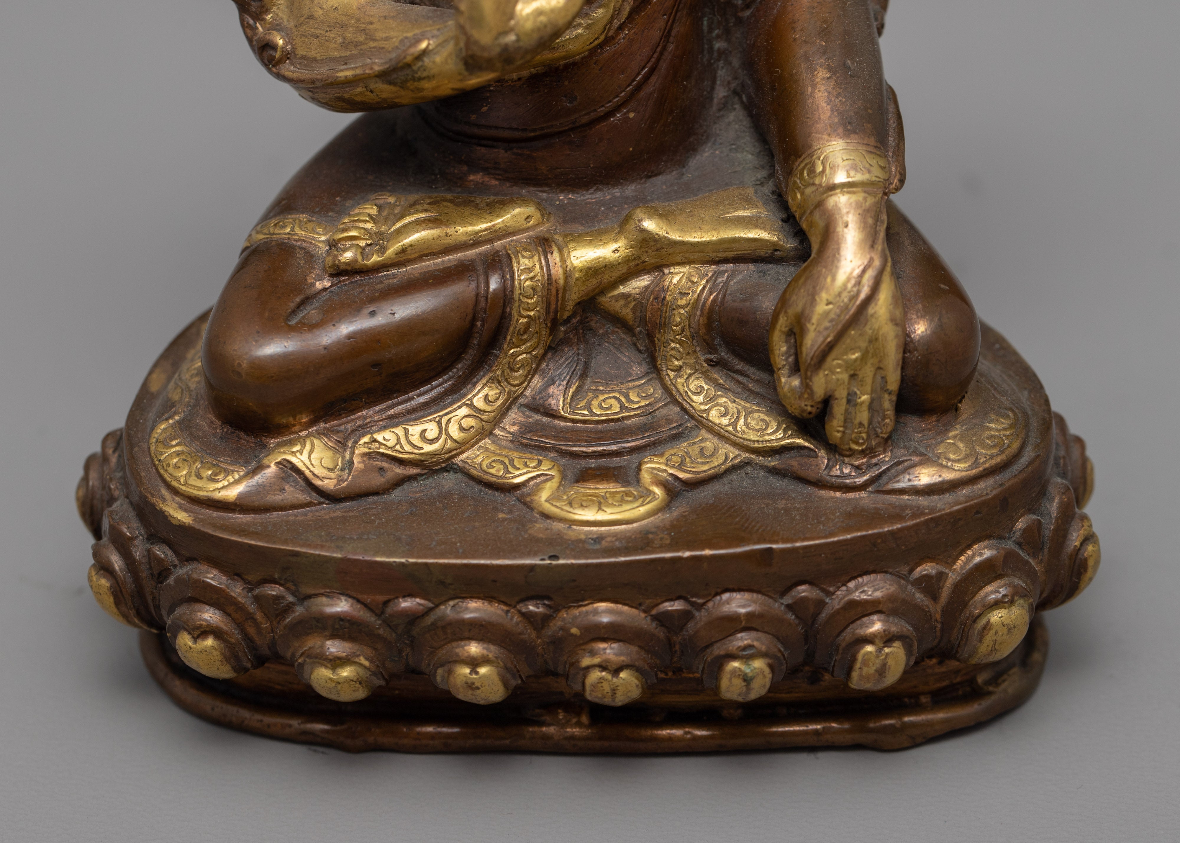 Tsongkhapa Statue | Art Deco Statue | Authentic Buddhist Statue