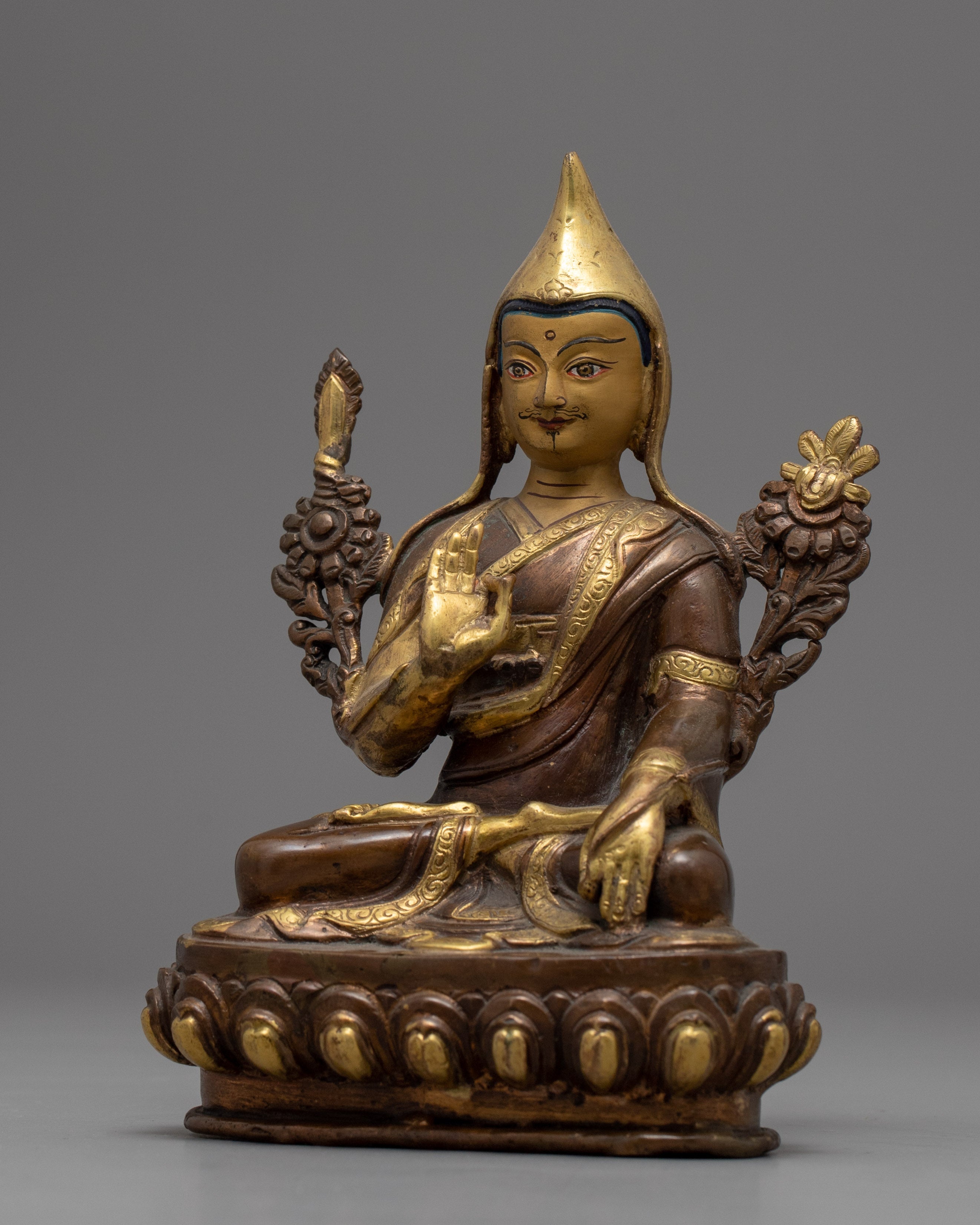 Tsongkhapa Statue | Art Deco Statue | Authentic Buddhist Statue