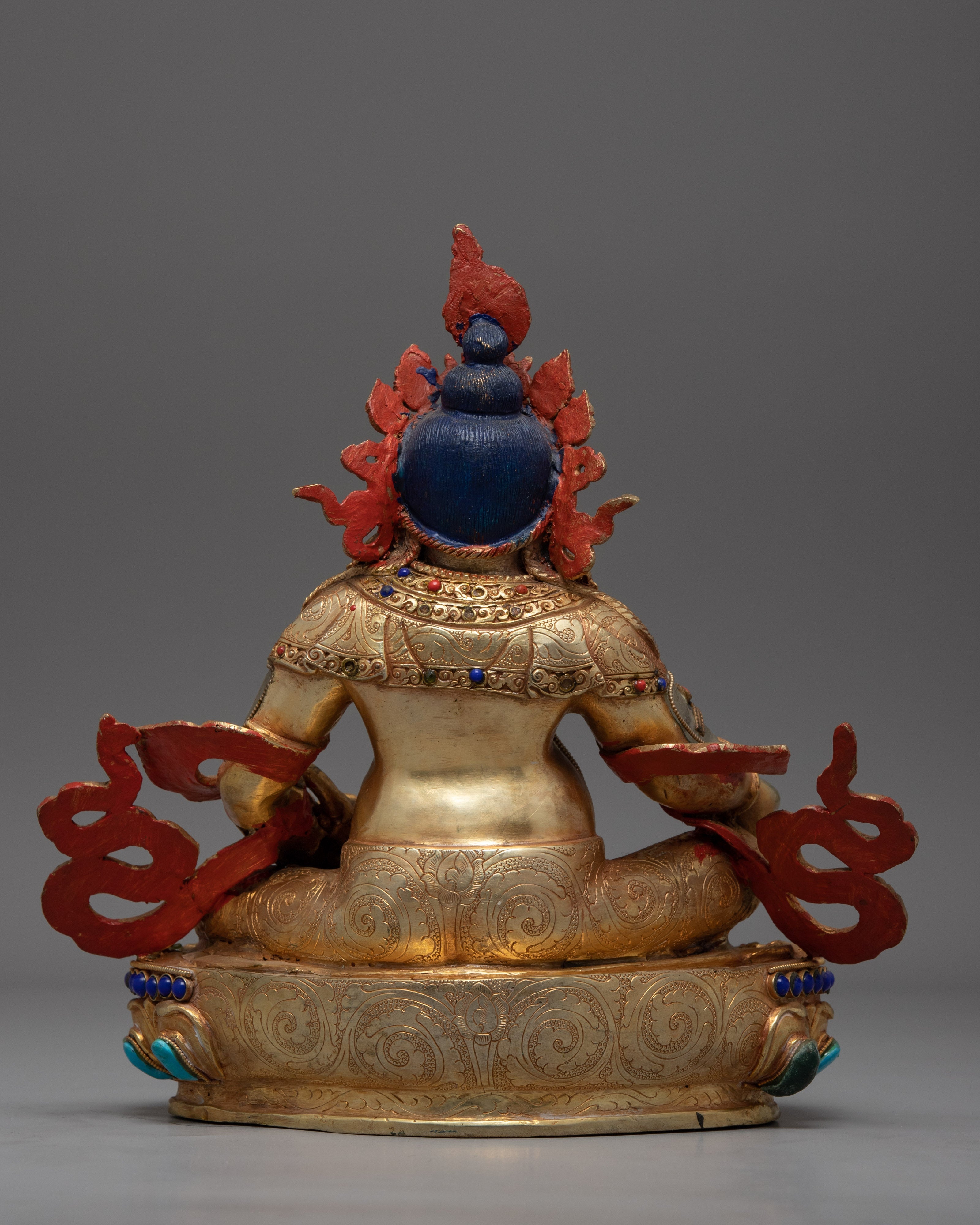 Crystal Kuber Statue | Wealth Deity Dzambhala | Gift For Buddhist