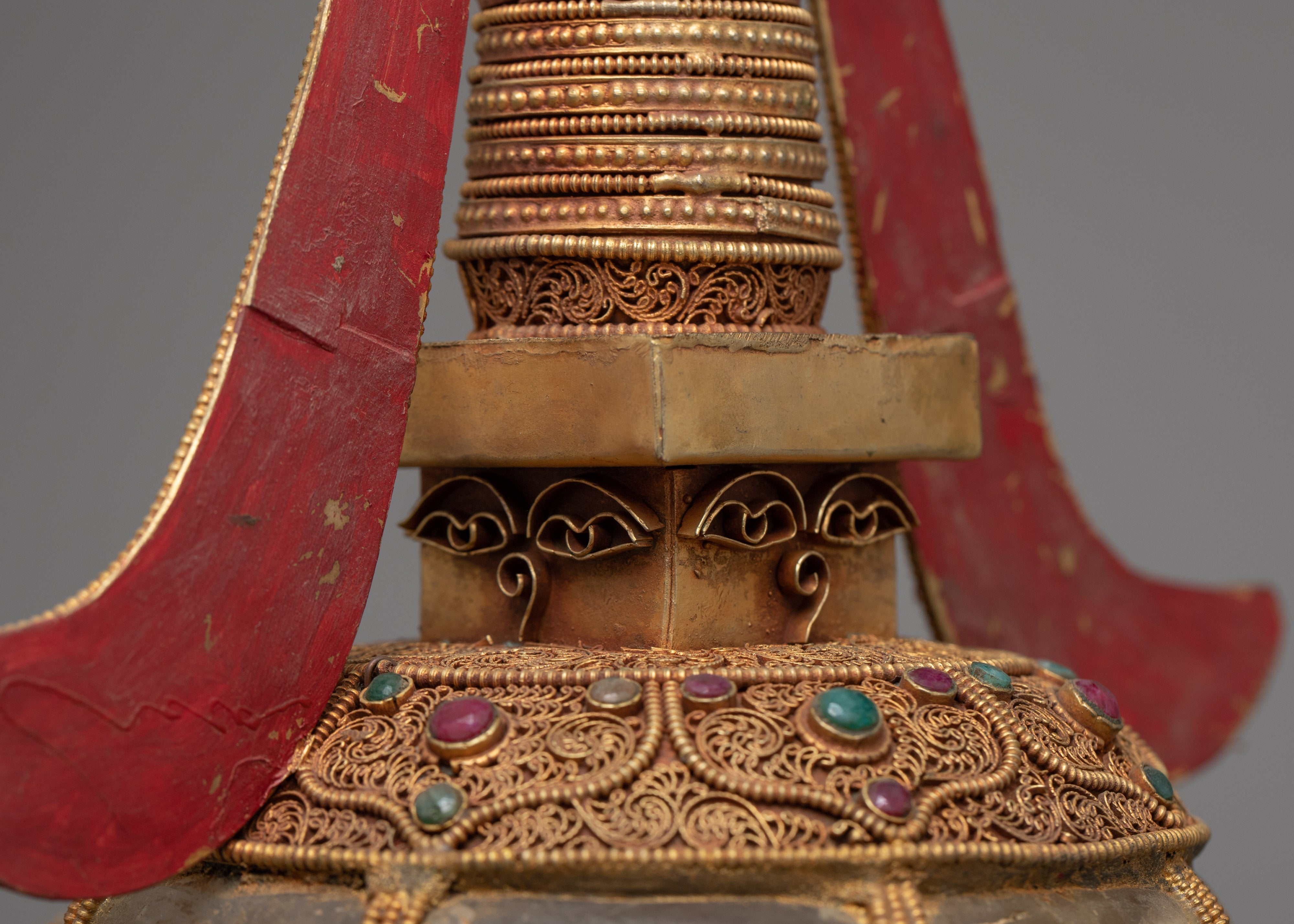 Crystal Buddha Stupa | Antique Stupa Collection