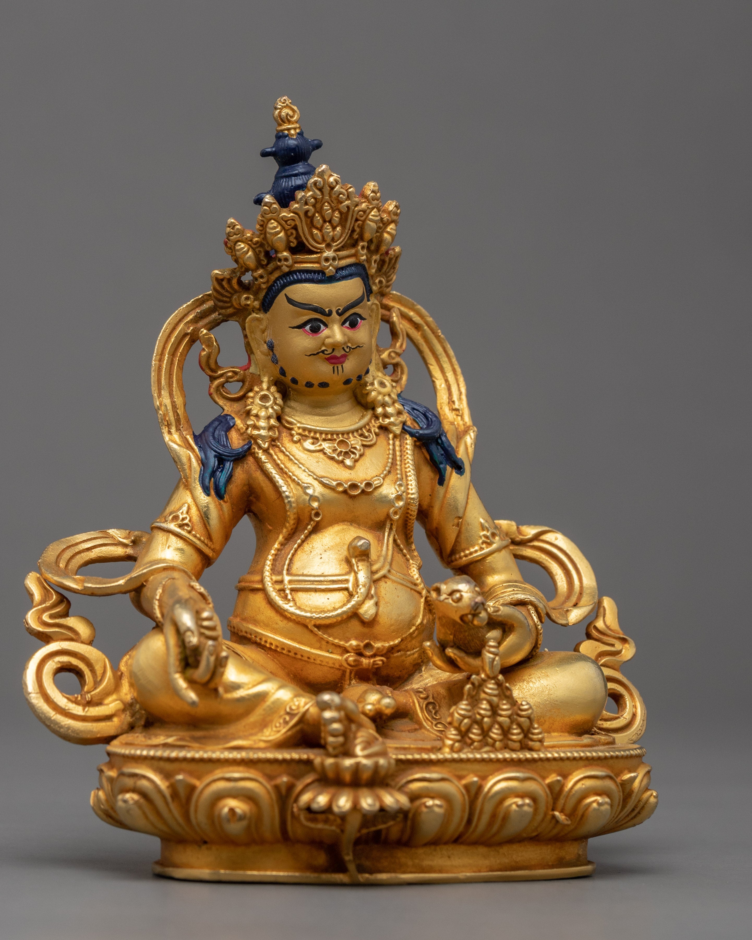 Mini Jambhala Statue | Buddhist Wealth Deity