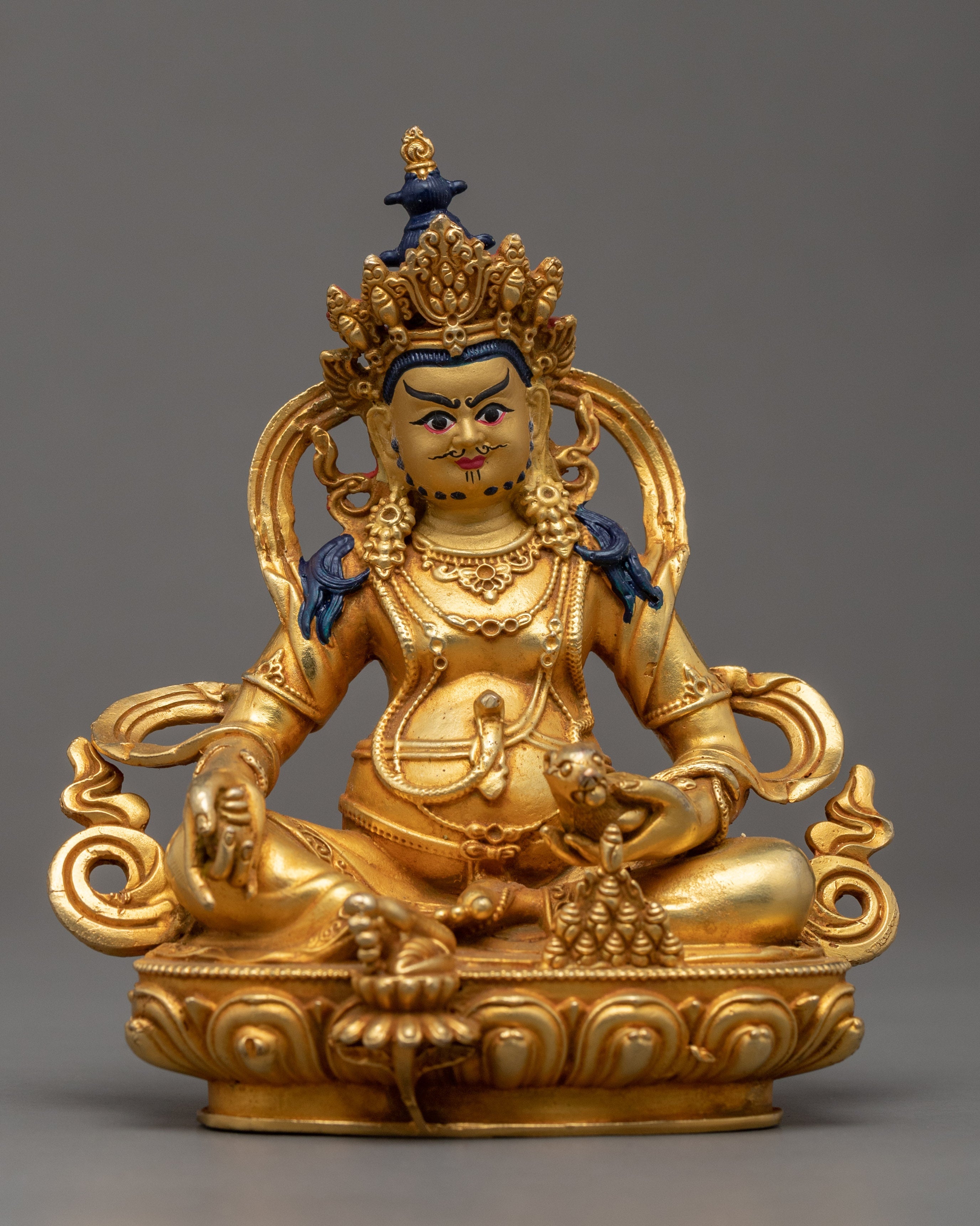Mini Jambhala Statue | Buddhist Wealth Deity