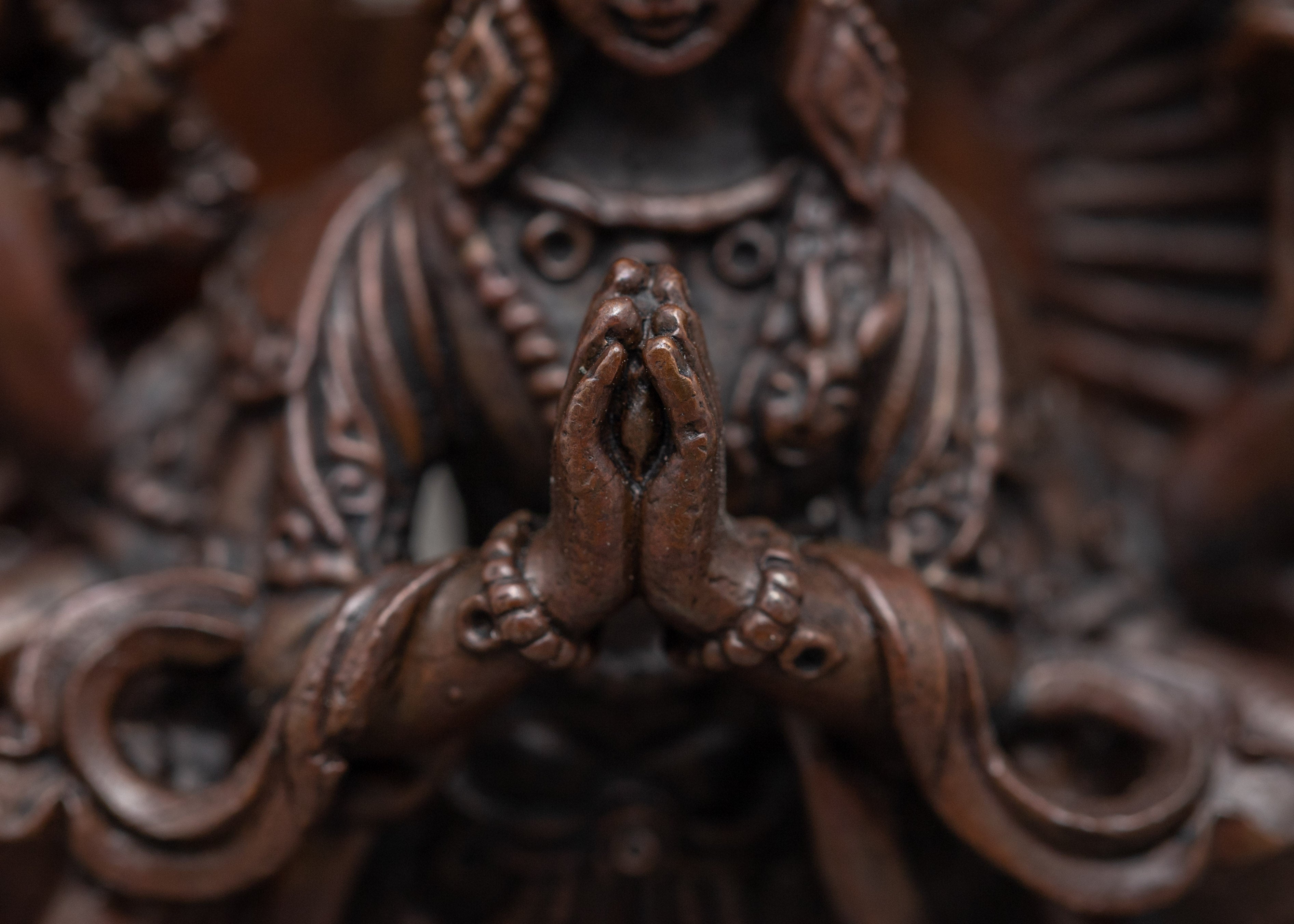 1000 Armed Chenrezig Copper Statue | Bodhisattva of Compassion