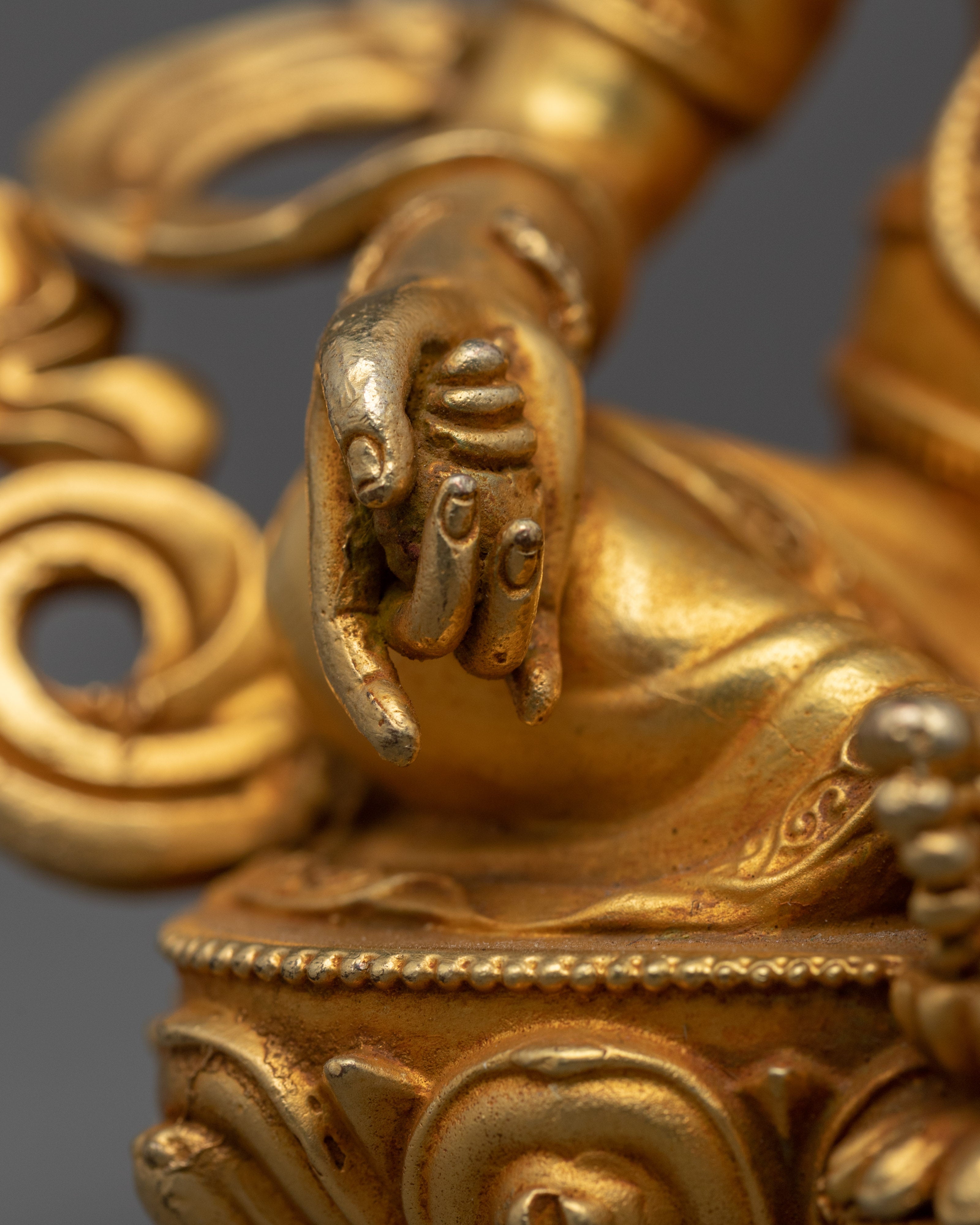 Mini Jambhala Statue | Buddhist Wealth Deity