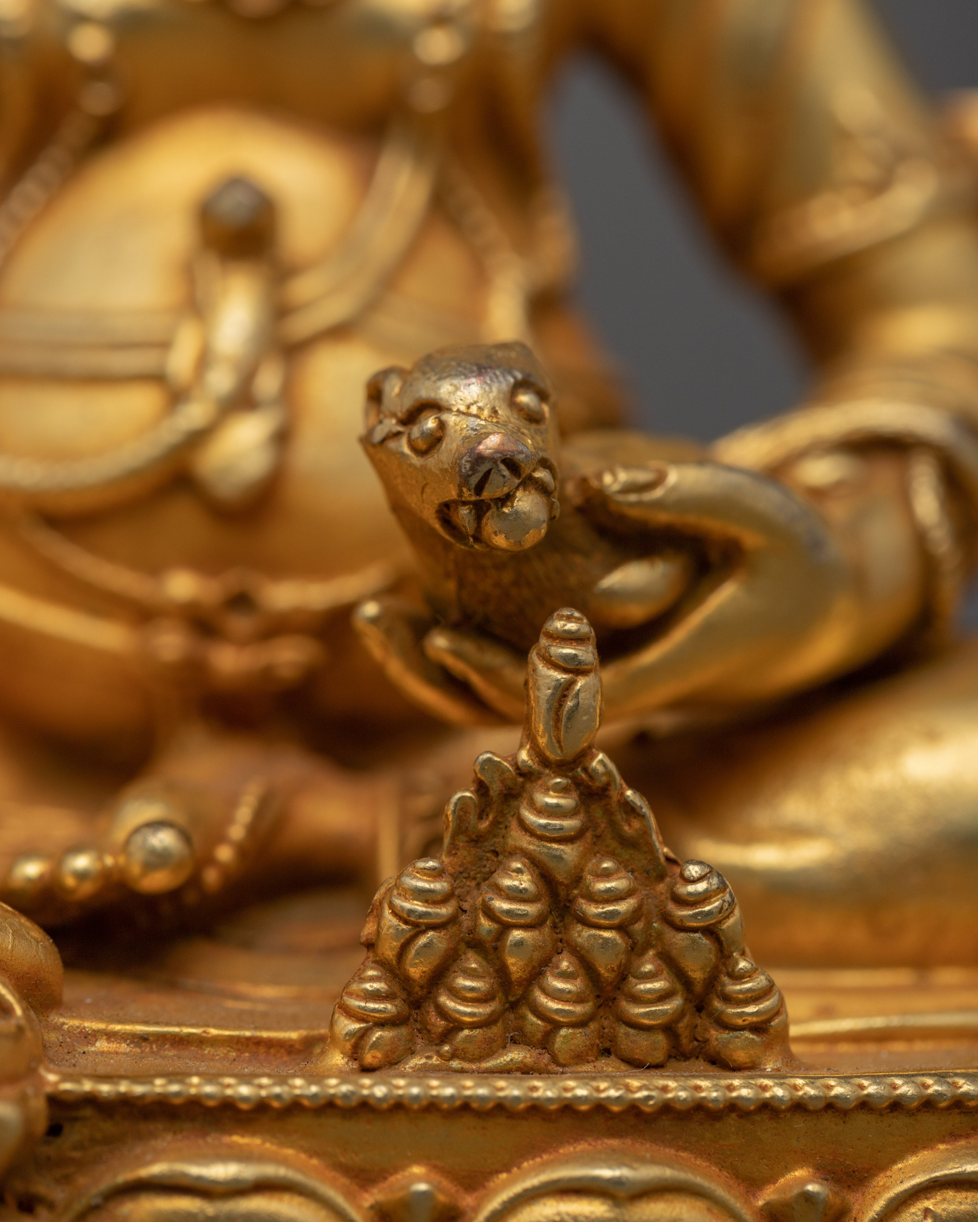Mini Jambhala Statue | Buddhist Wealth Deity