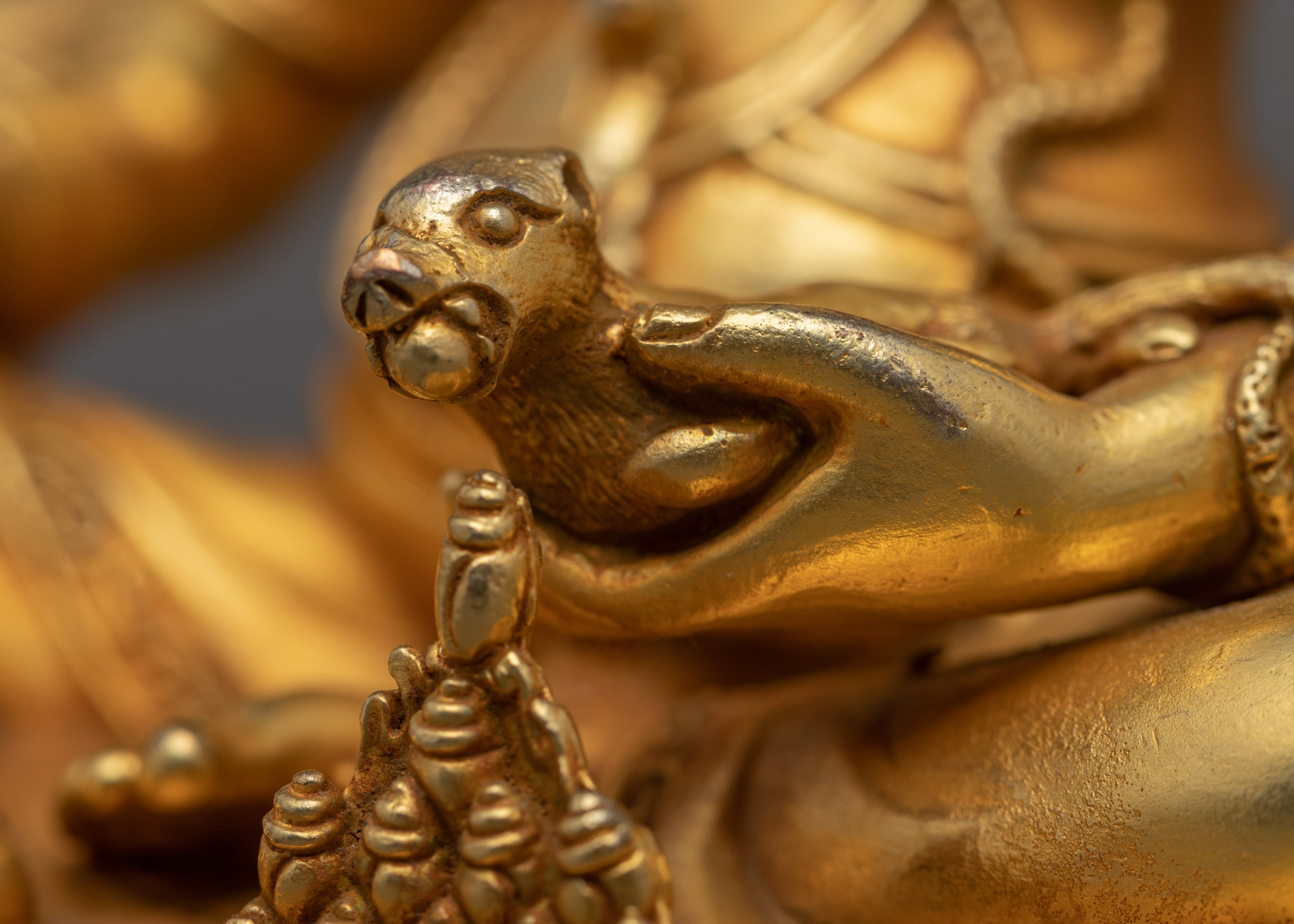 Mini Jambhala Statue | Buddhist Wealth Deity