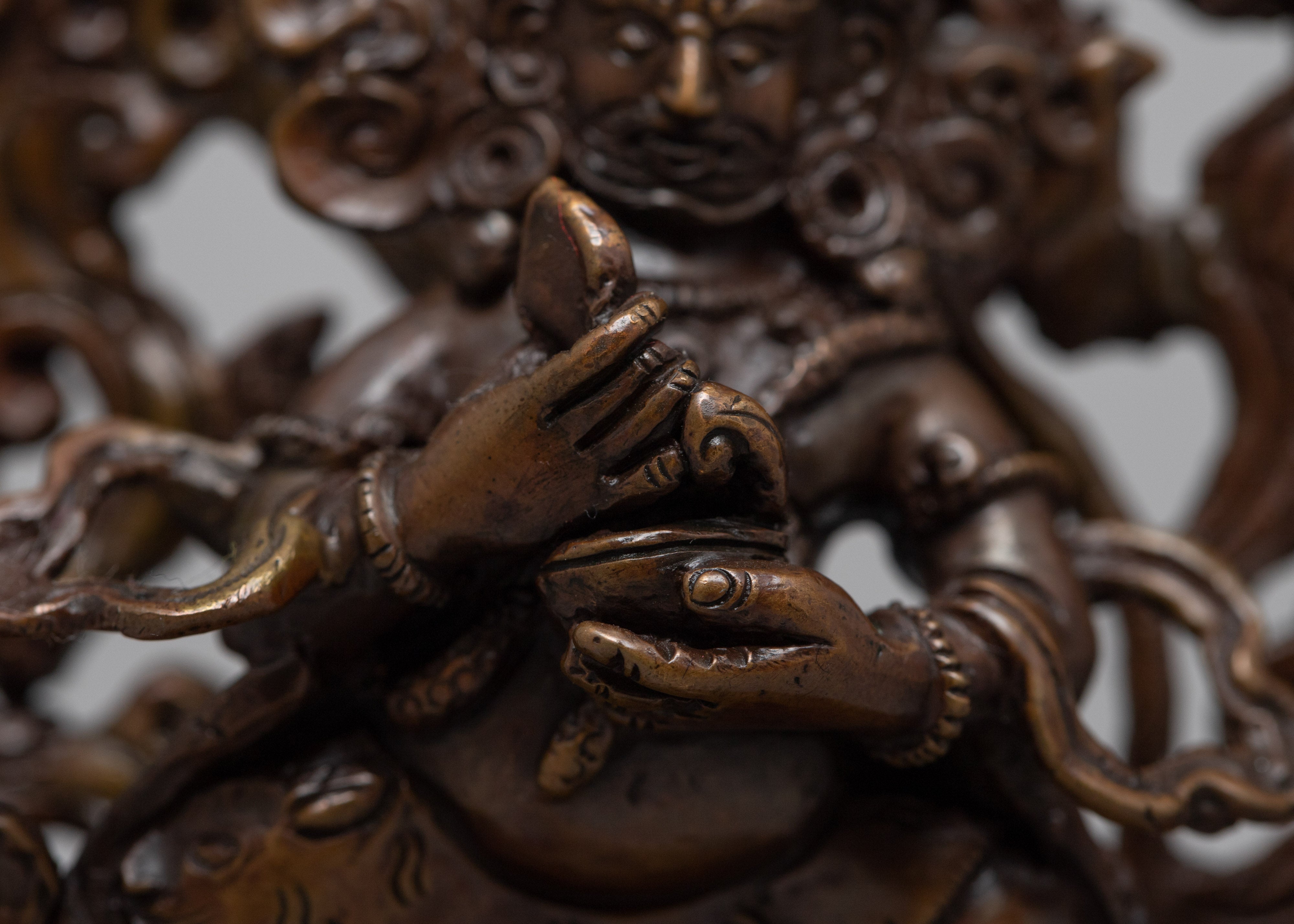 Sakya Mahakala Statue | Buddhist Room Decor