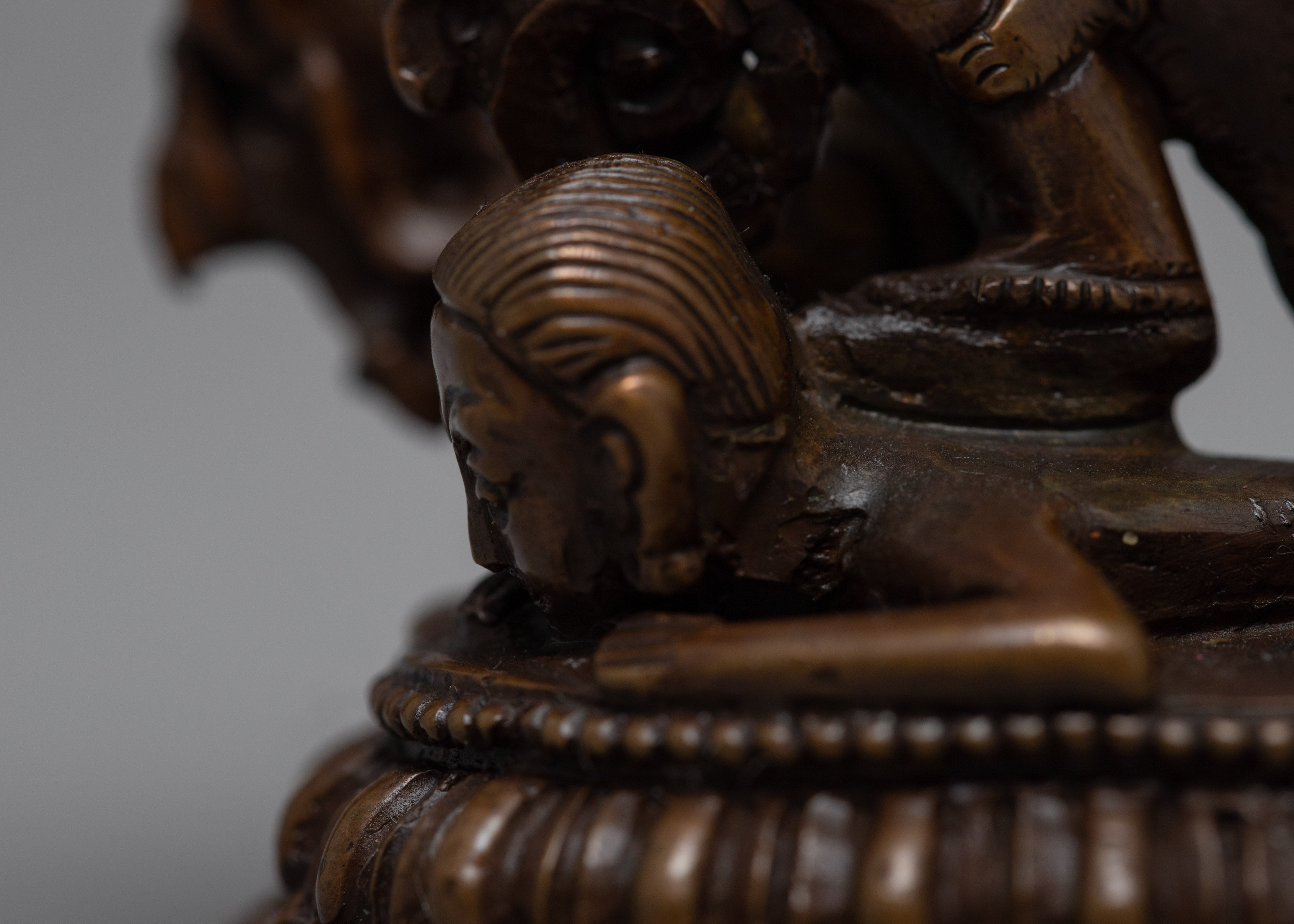 Sakya Mahakala Statue | Buddhist Room Decor