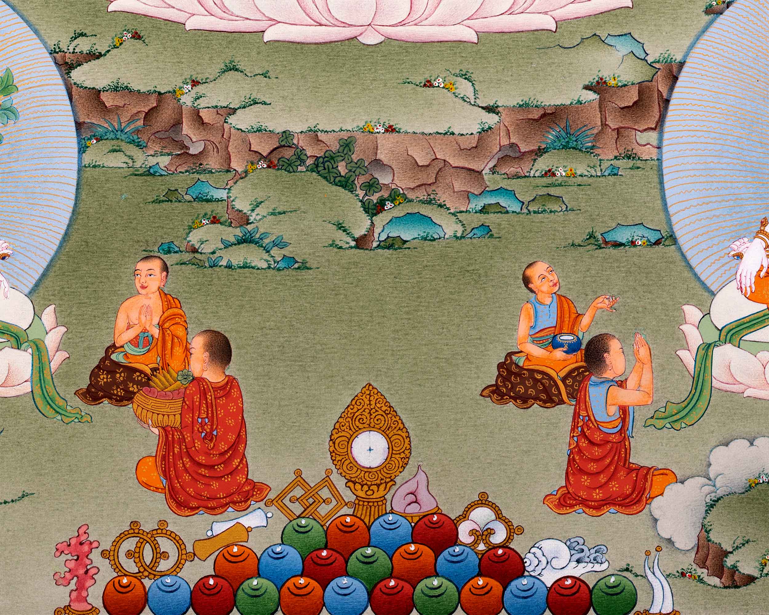 1000 Armed Chenrezig Avalokiteshvara Thangka | Tibetan Buddhist Art