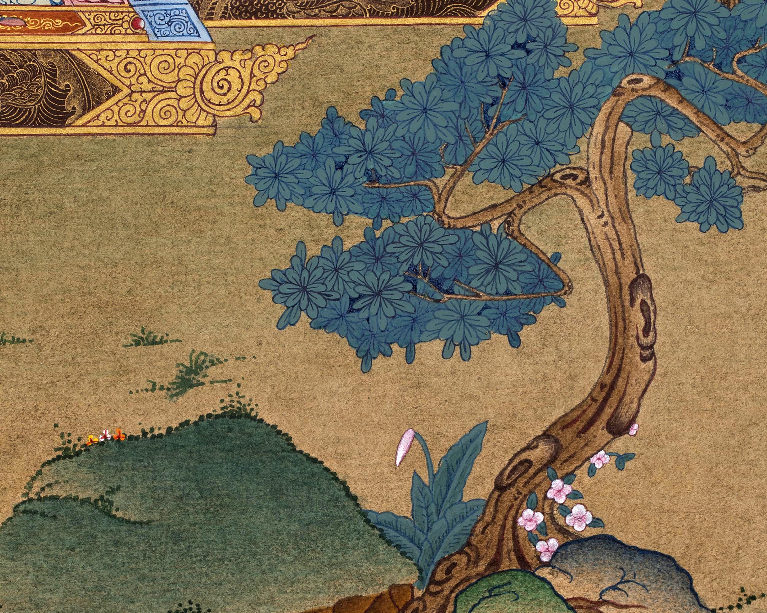 Shakyamuni Buddhist Thangka | Tibetan Buddha Thangka Painting | Himalayan Art