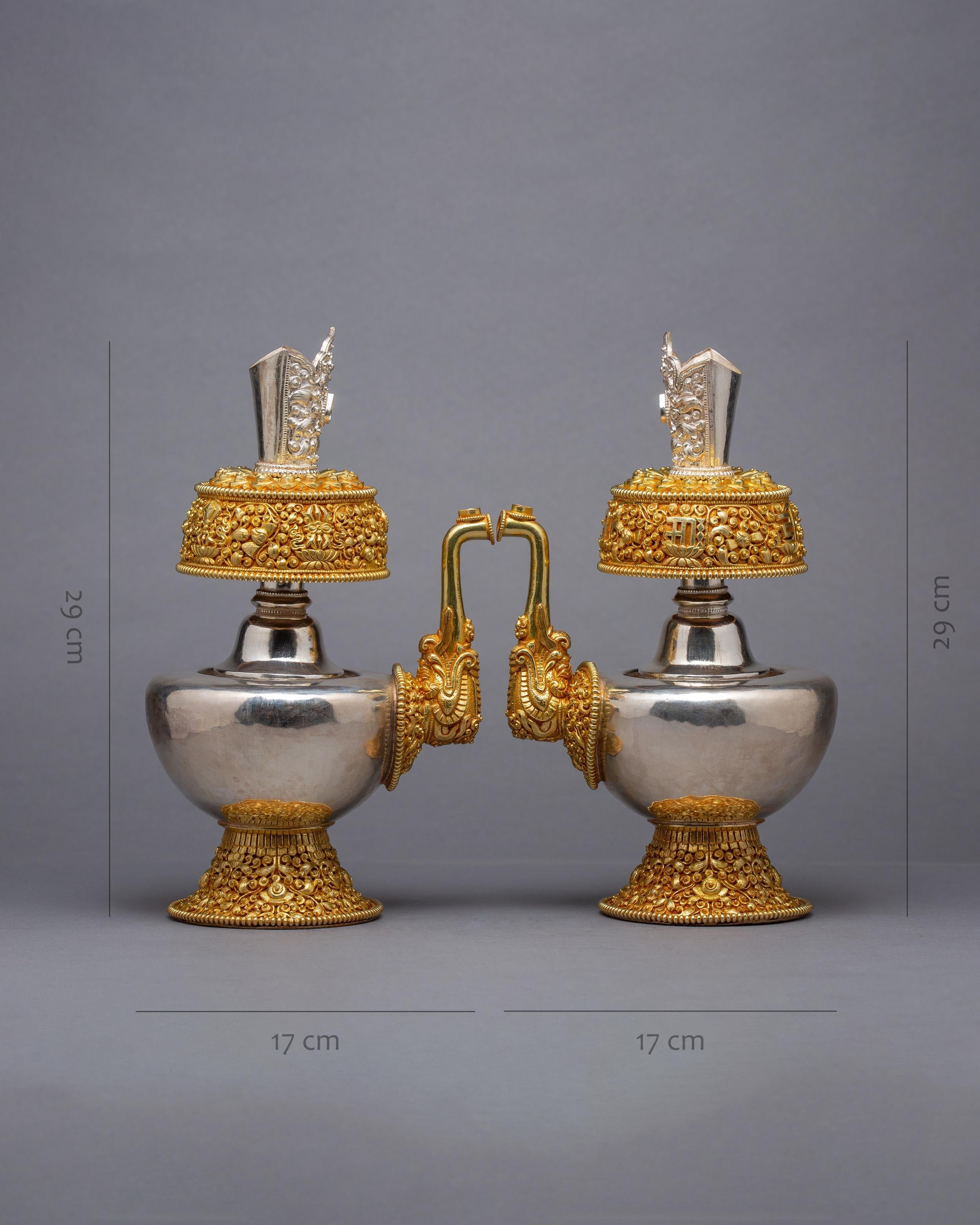 Handcrafted Bhumba Set | Ritual Vase | Water Offering Vase