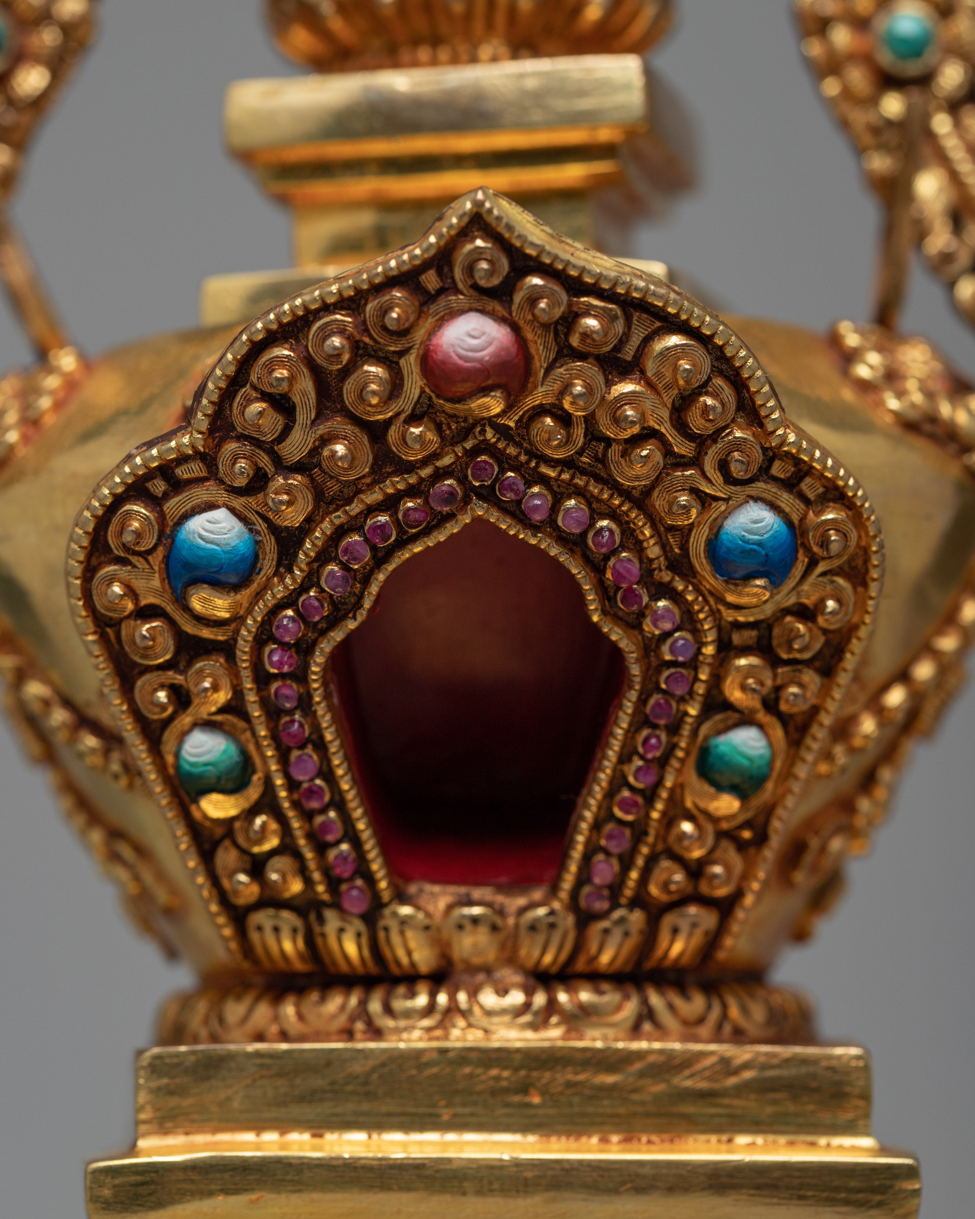 Handmade Stupa | Buddhist Art | Ritual Objects