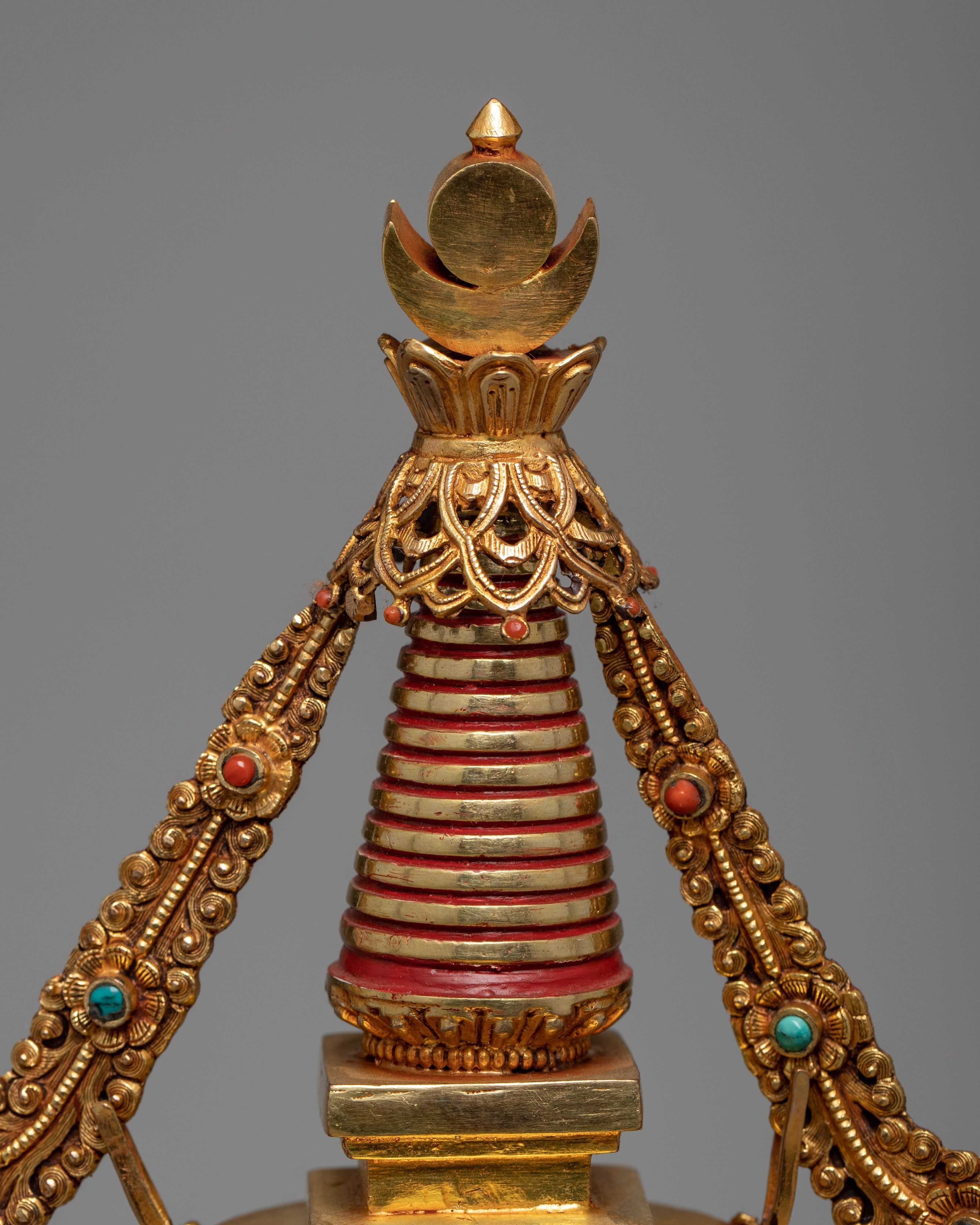 Handmade Stupa | Buddhist Art | Ritual Objects