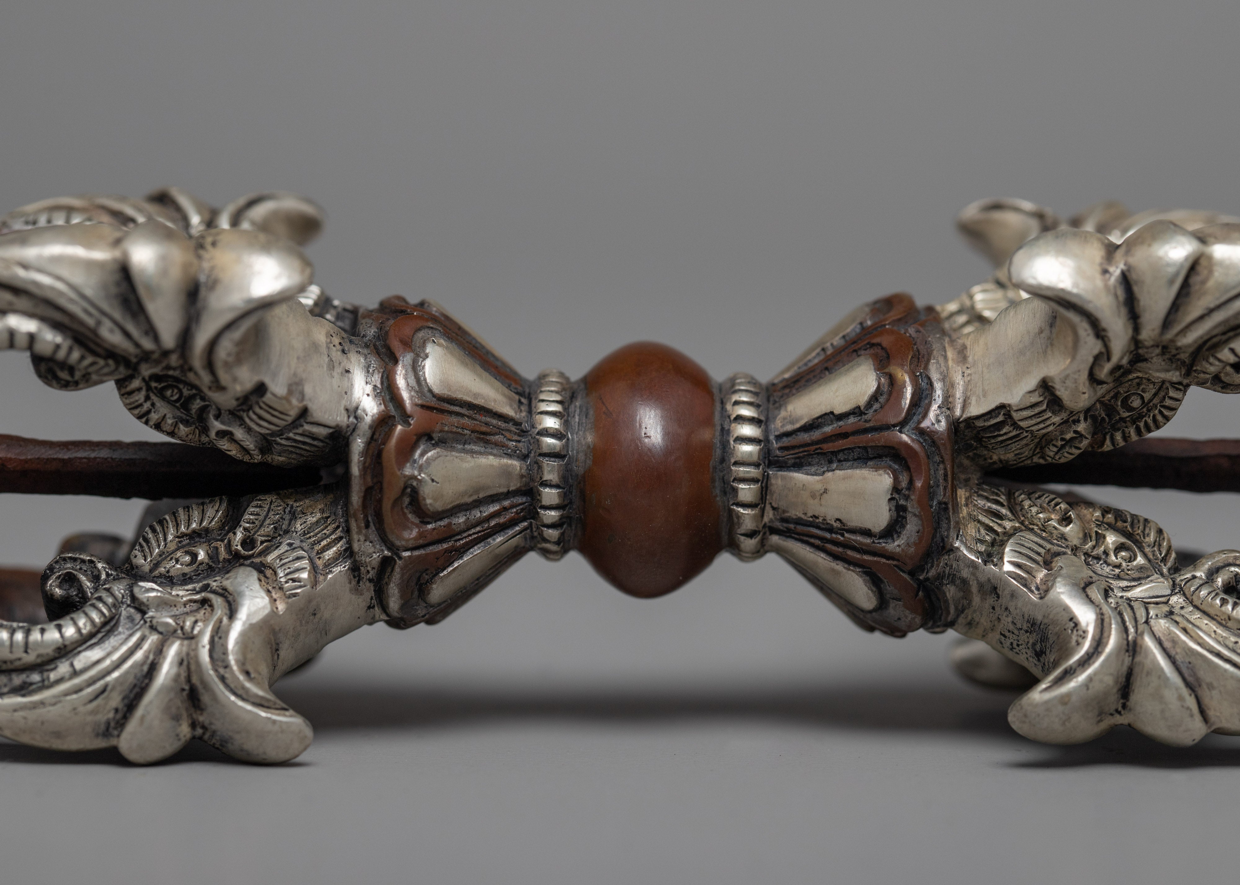 Buddhist Vajra | Silver Plated