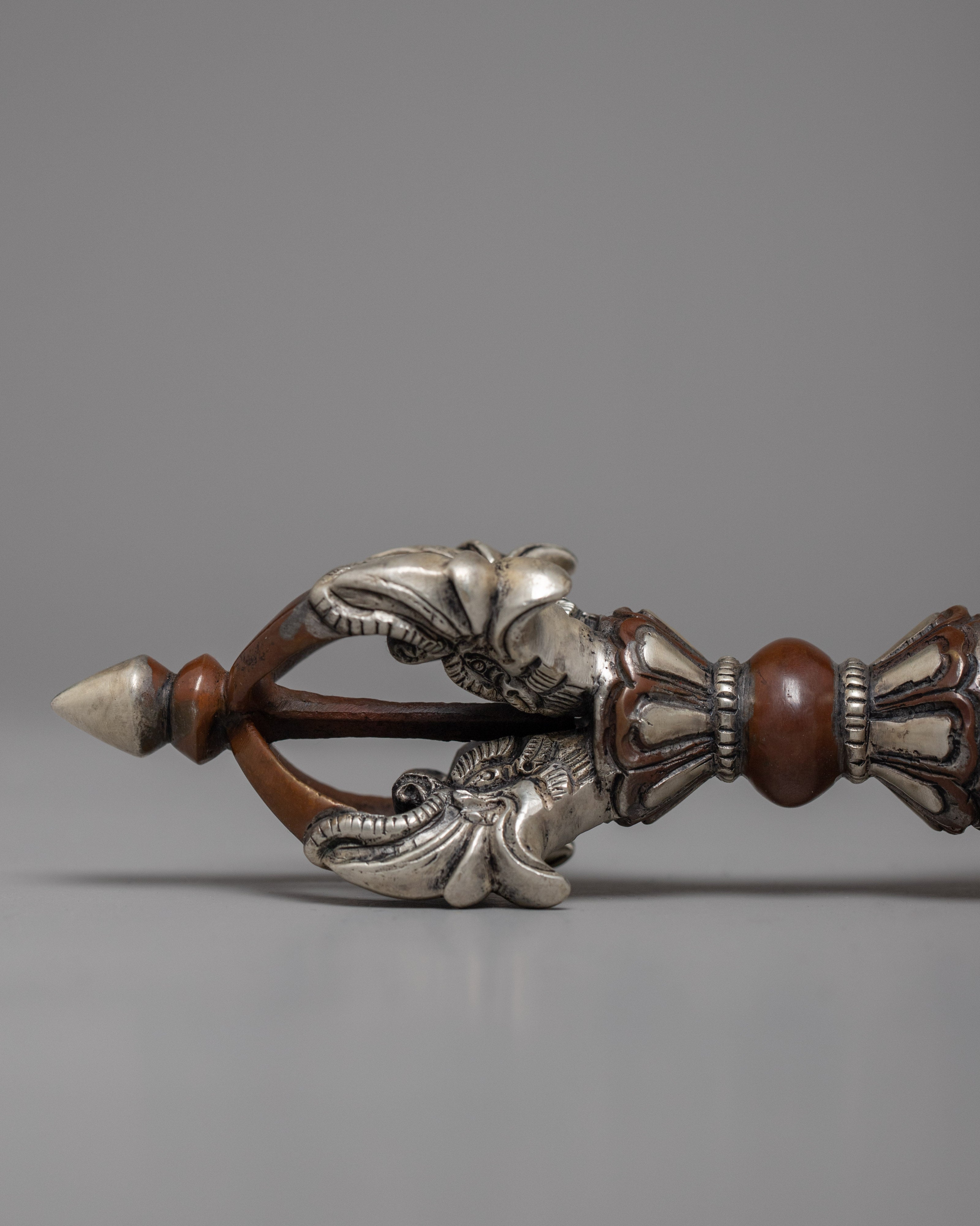 Buddhist Vajra | Silver Plated