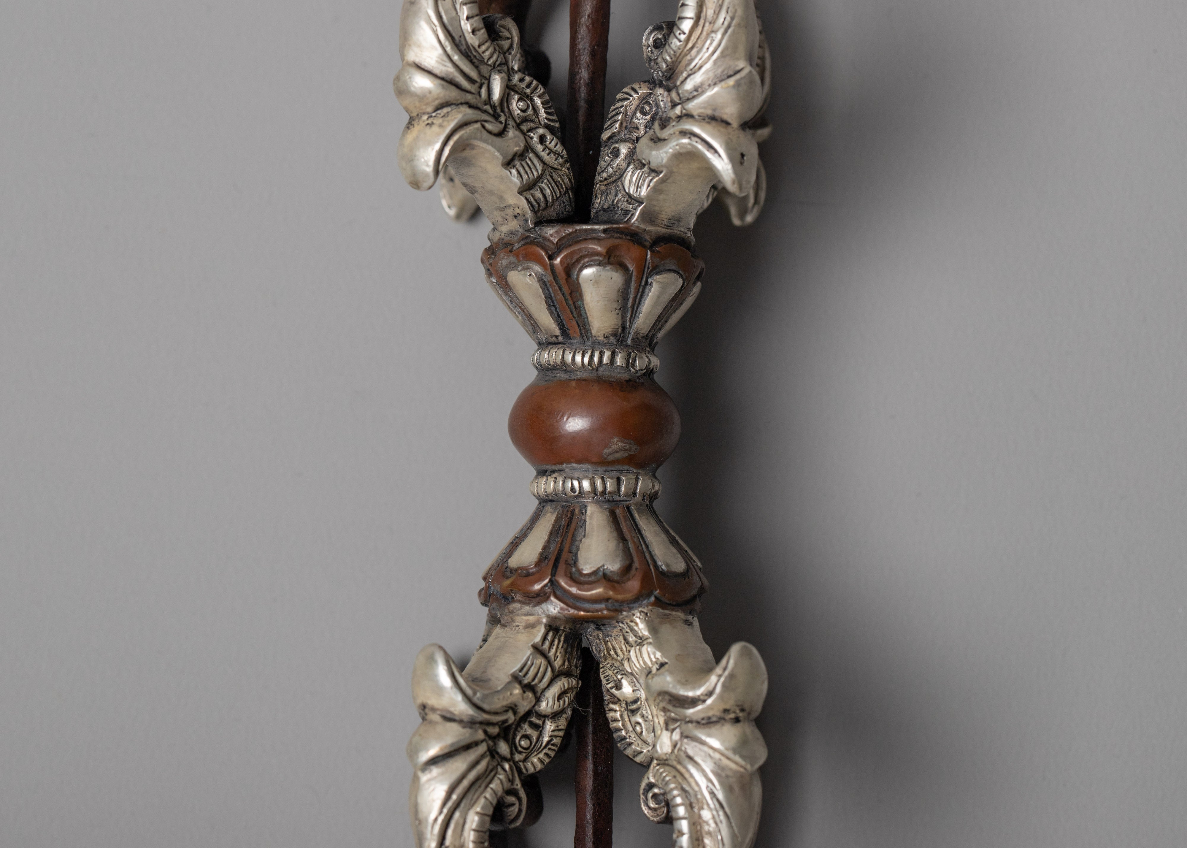 Buddhist Vajra | Silver Plated