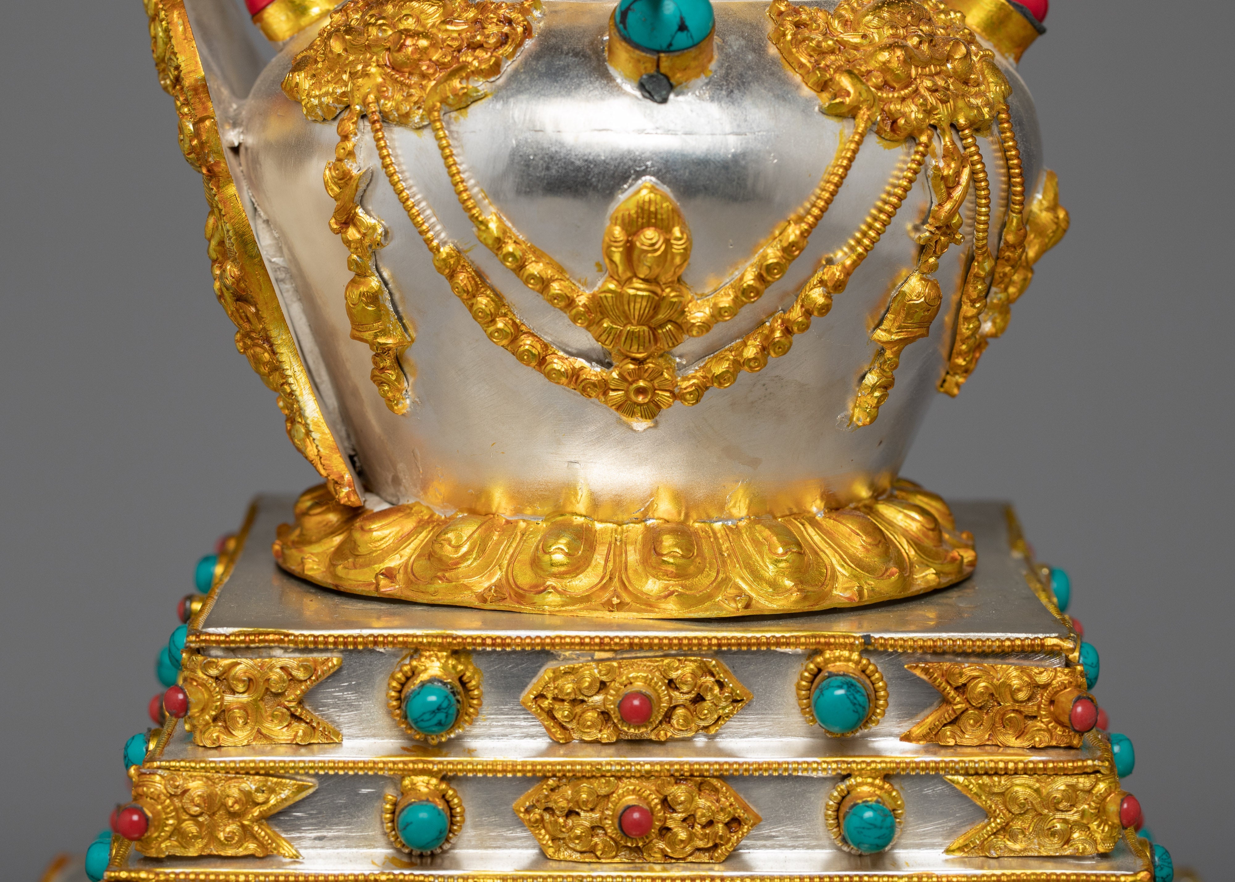 Tibetan Stupa Shrine | Buddhist Reliquary