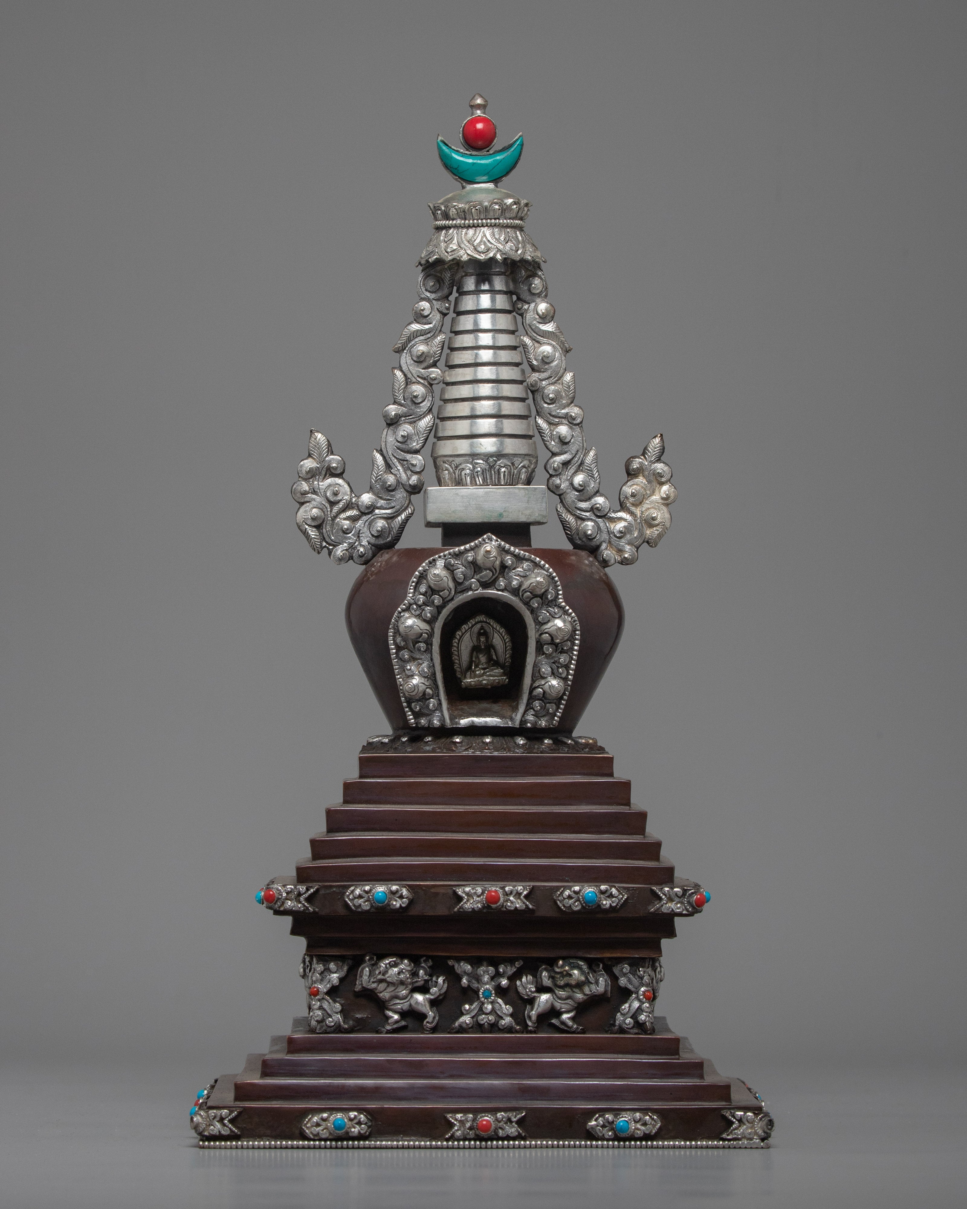 Handcrafted Buddha Stupa
