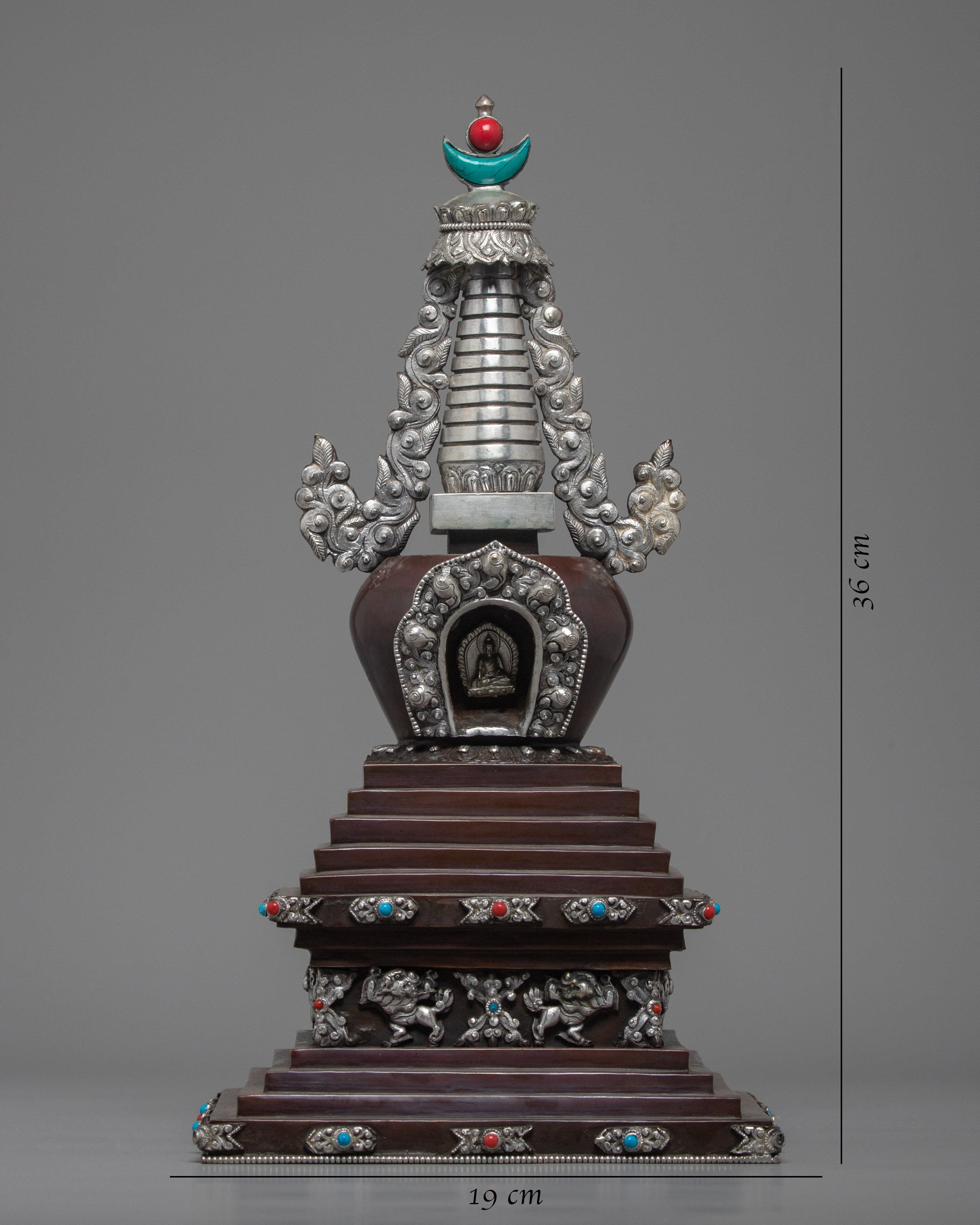 Handcrafted Buddha Stupa | Religious Artifacts