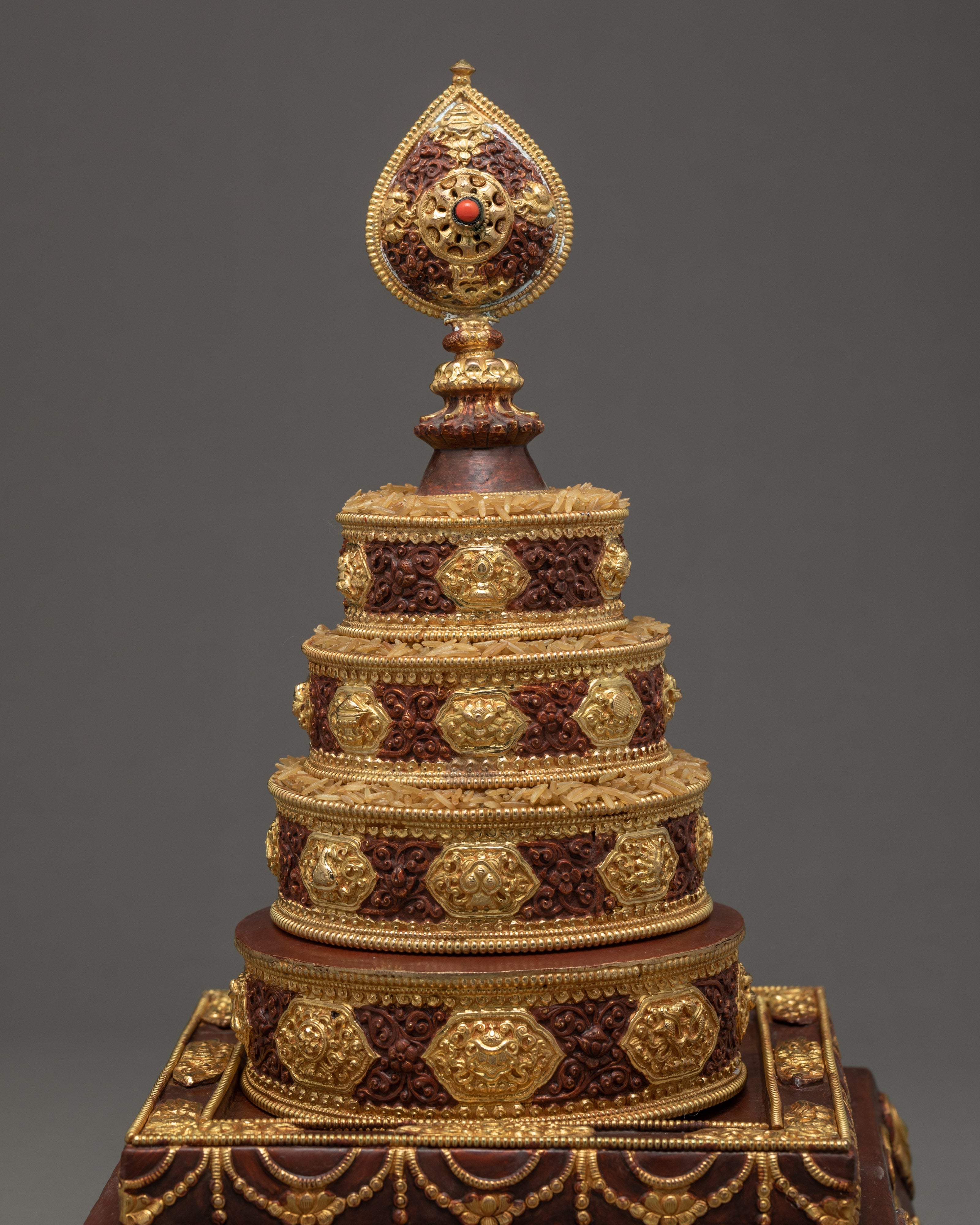 Rice Offering Mandala Set | Ritual Item | Offering Mandala Set