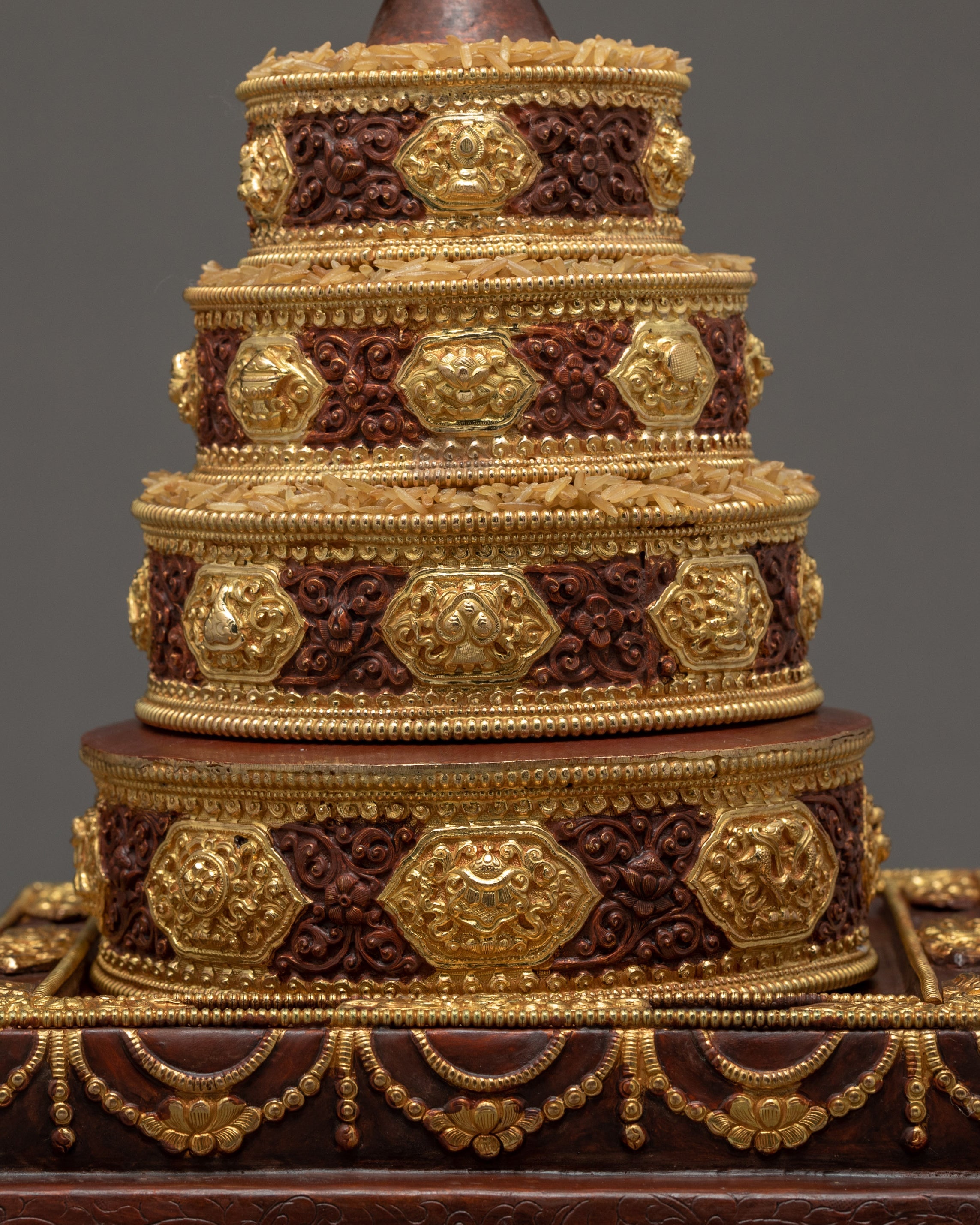 Rice Offering Mandala Set | Ritual Item | Offering Mandala Set