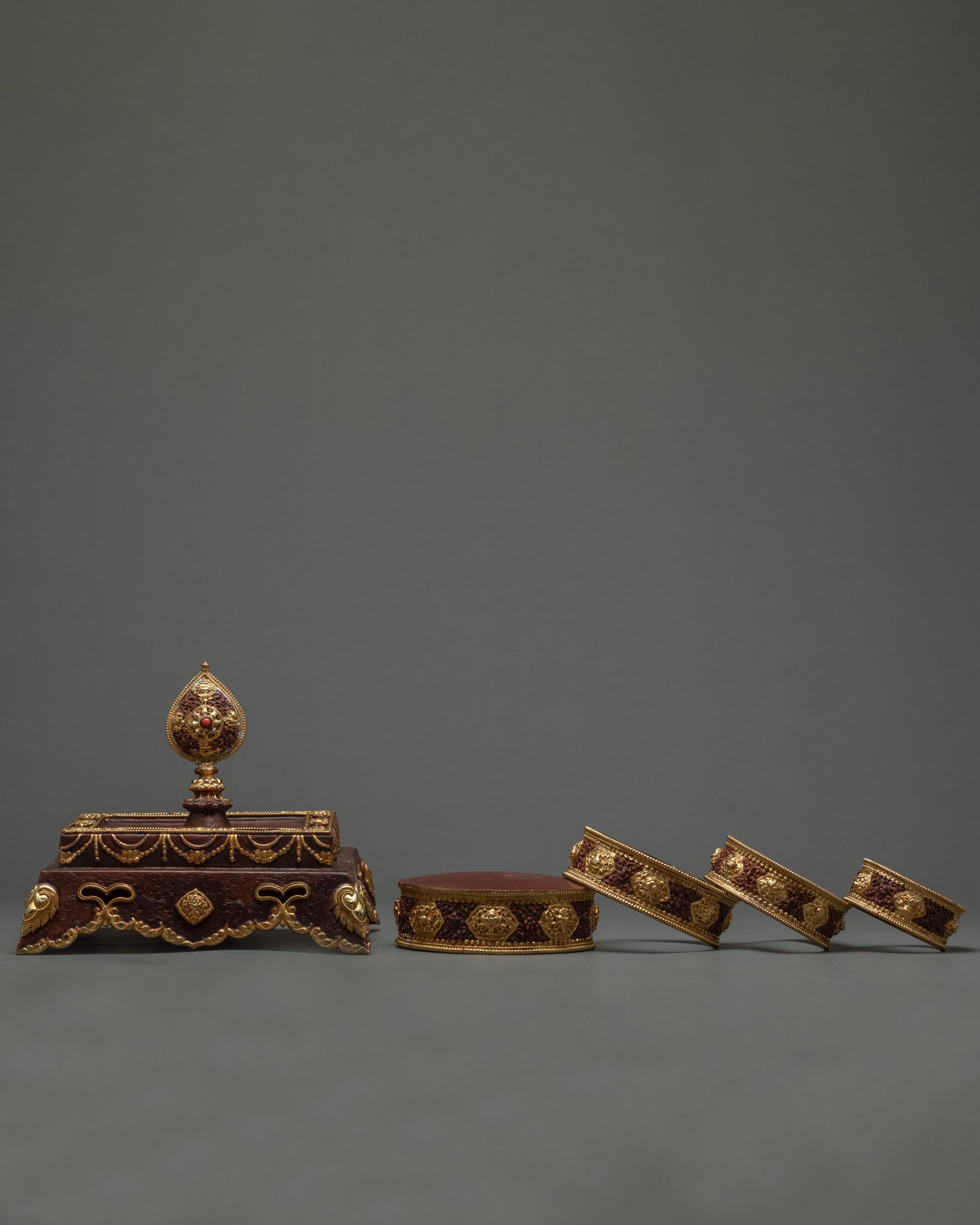 Rice Offering Mandala Set | Ritual Item | Offering Mandala Set