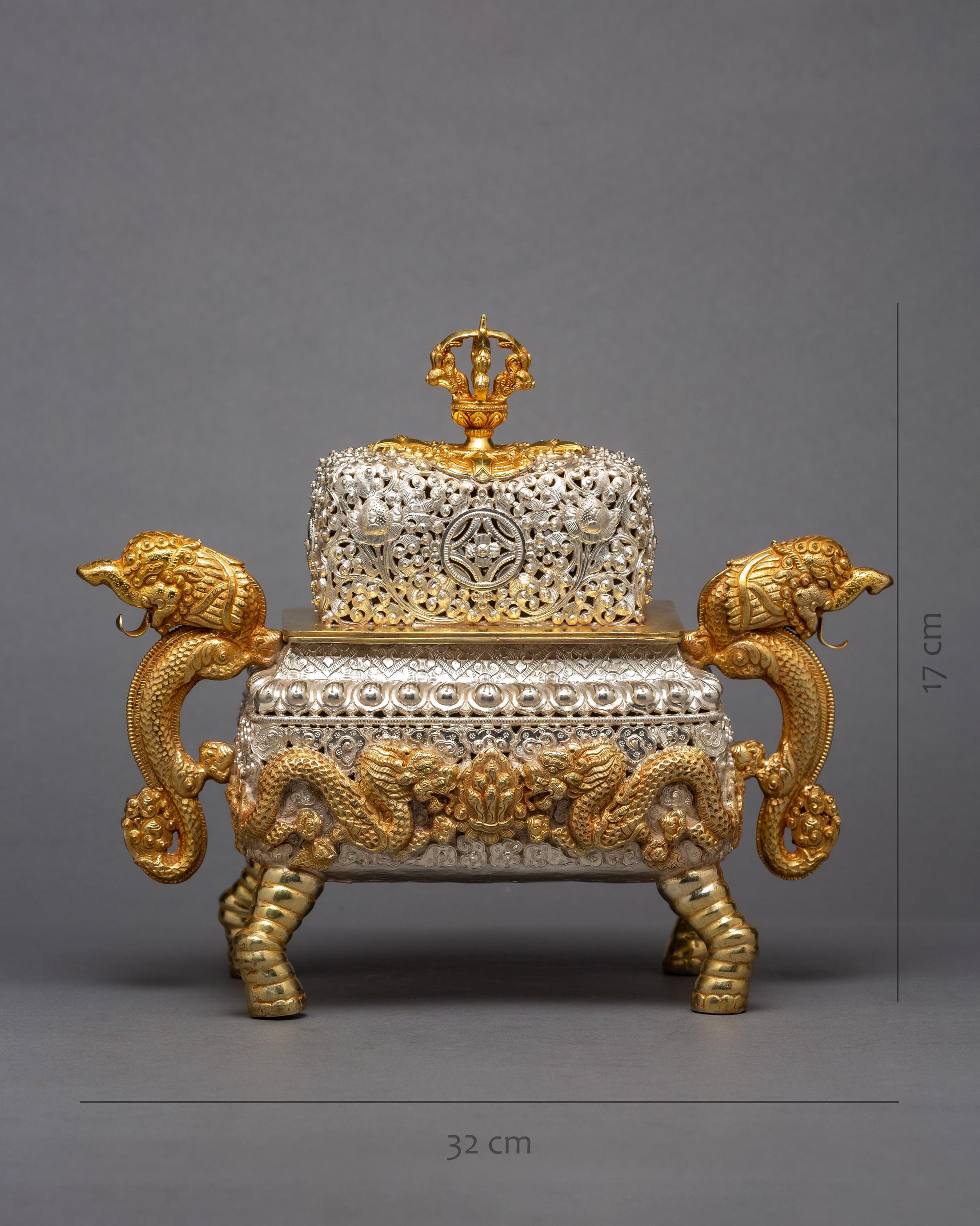 Handmade Incense Burner | Ritual Item | Religious Buddhist Gifts