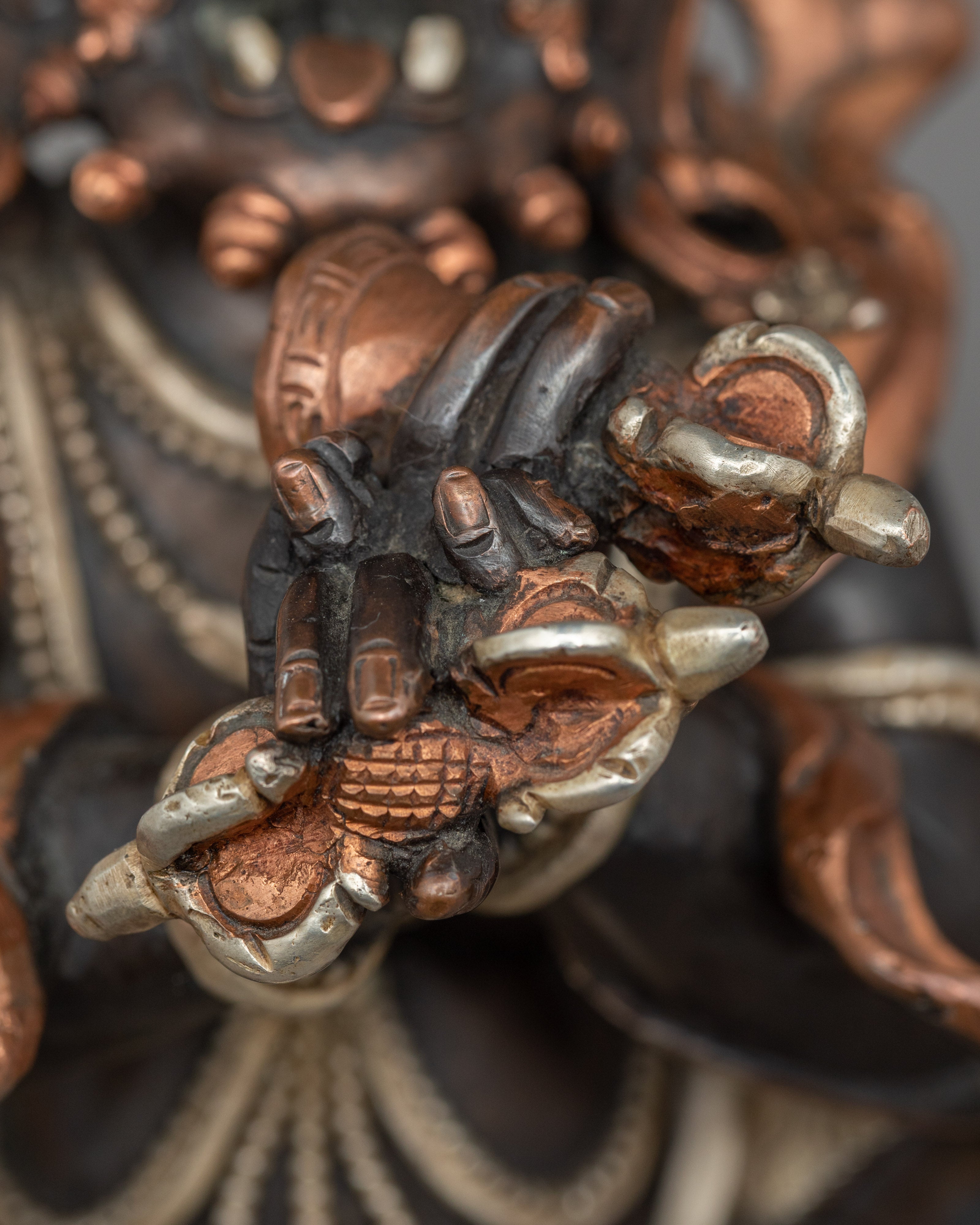 VajraDaka Tibet Incense Burner | Traditional Himalayan Art | Religious Decor