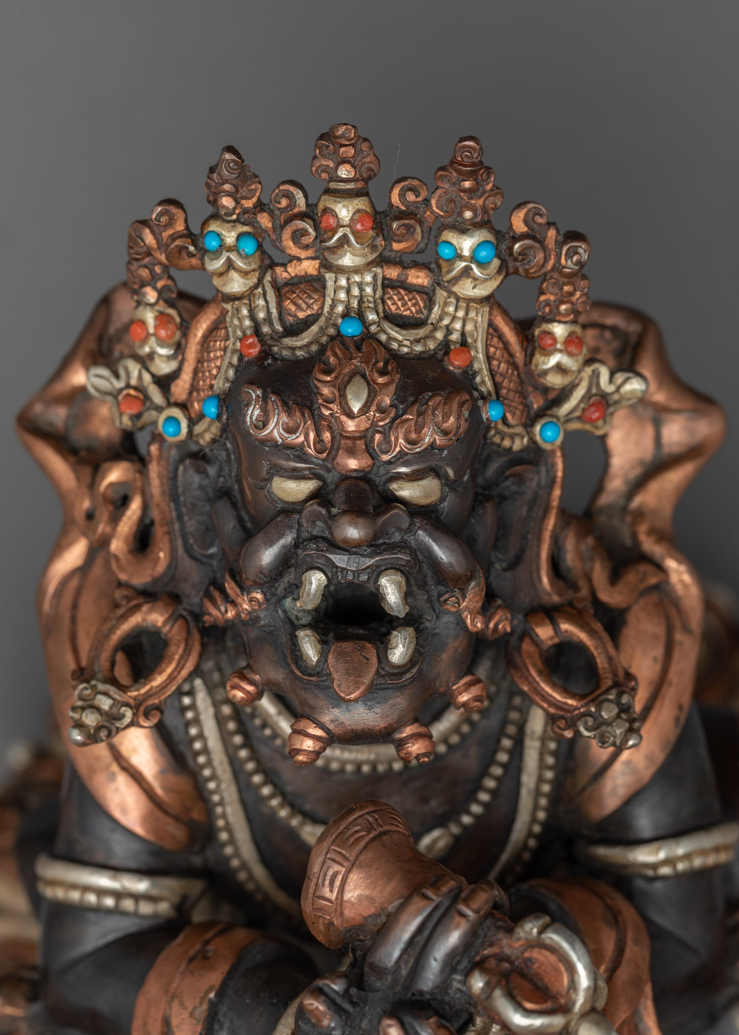 VajraDaka Tibet Incense Burner | Traditional Himalayan Art | Religious Decor