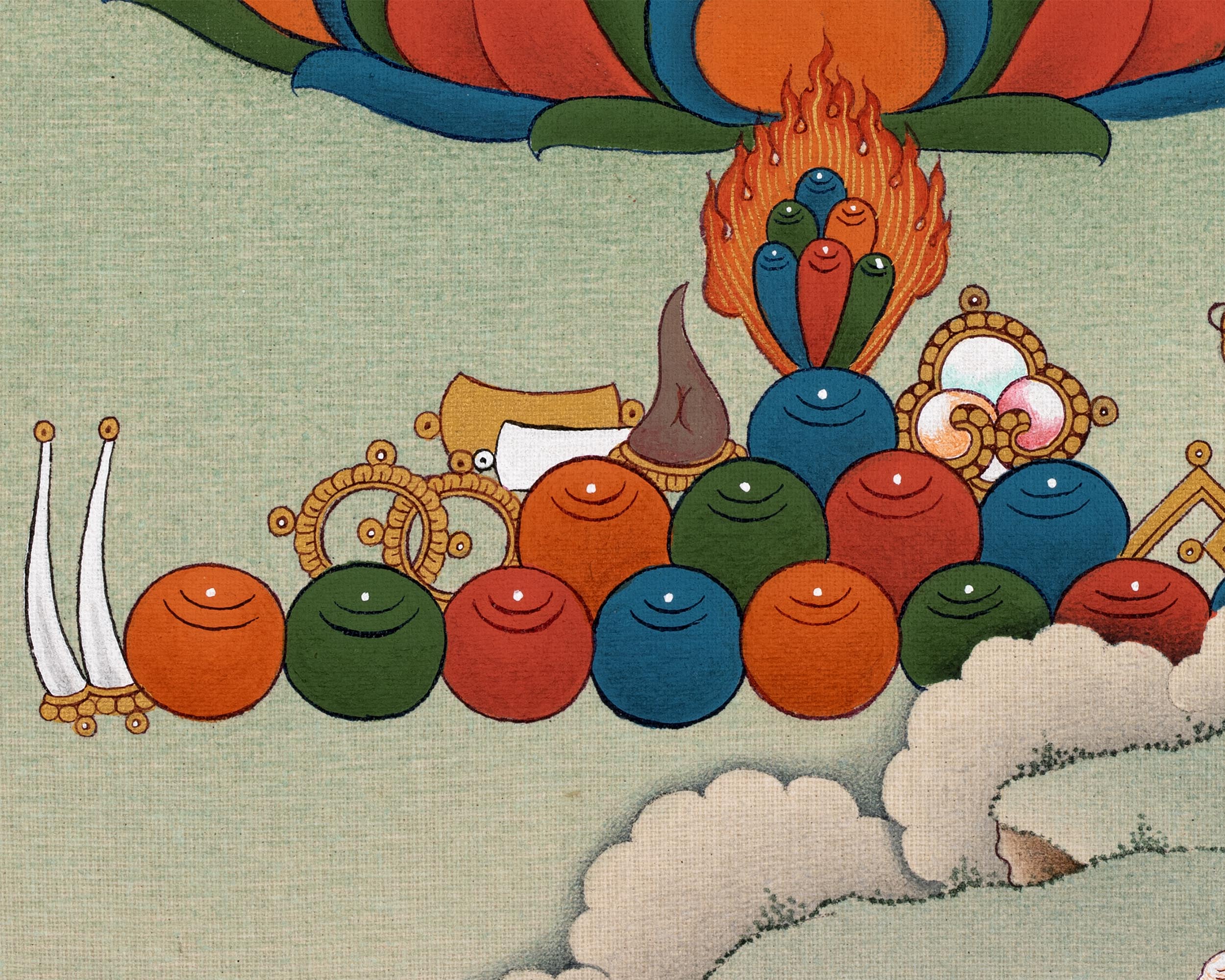 Machig Labdron Thangka | The Yogini Of Tibet | Dakini Of Chod