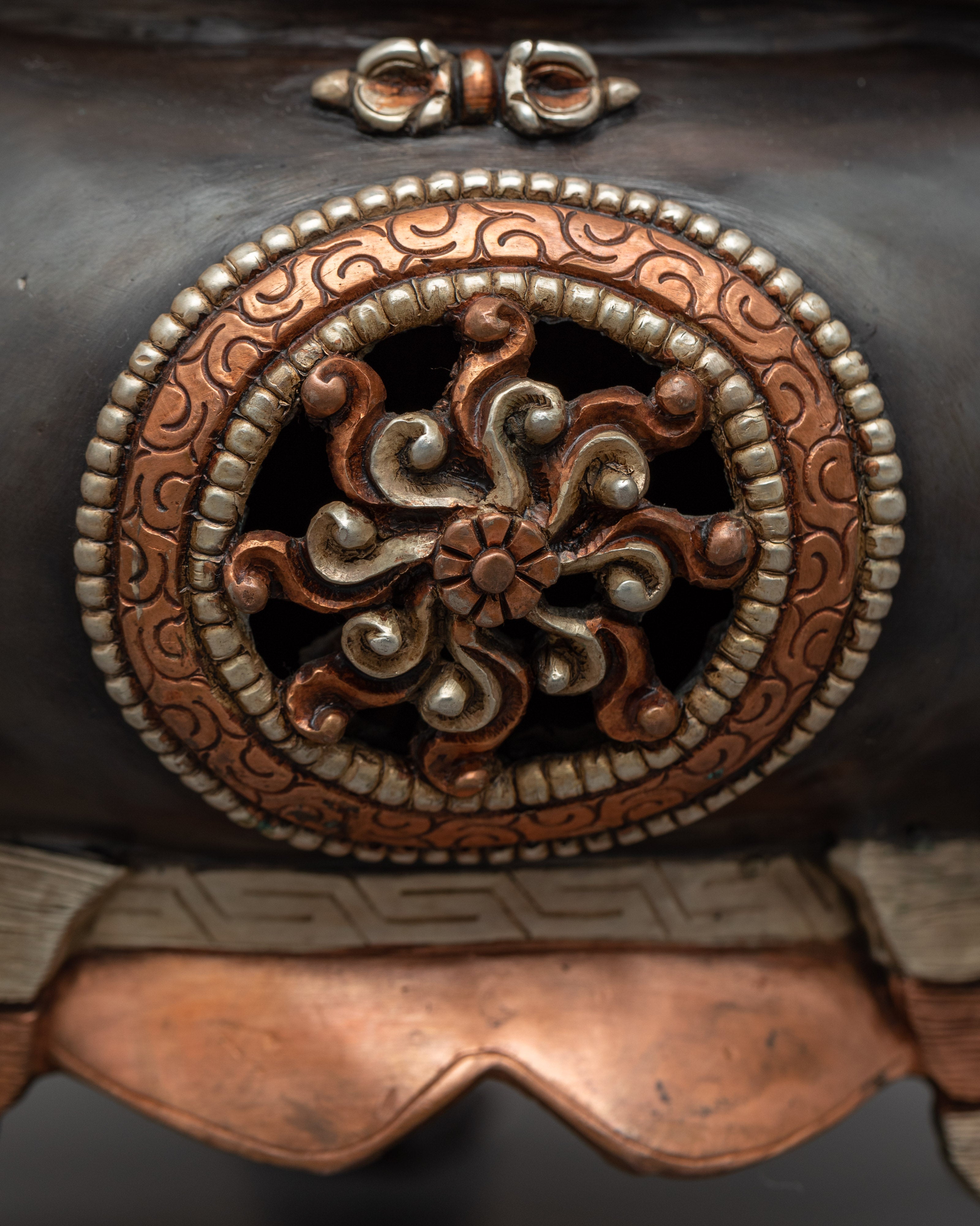 VajraDaka Tibet Incense Burner | Traditional Himalayan Art | Religious Decor