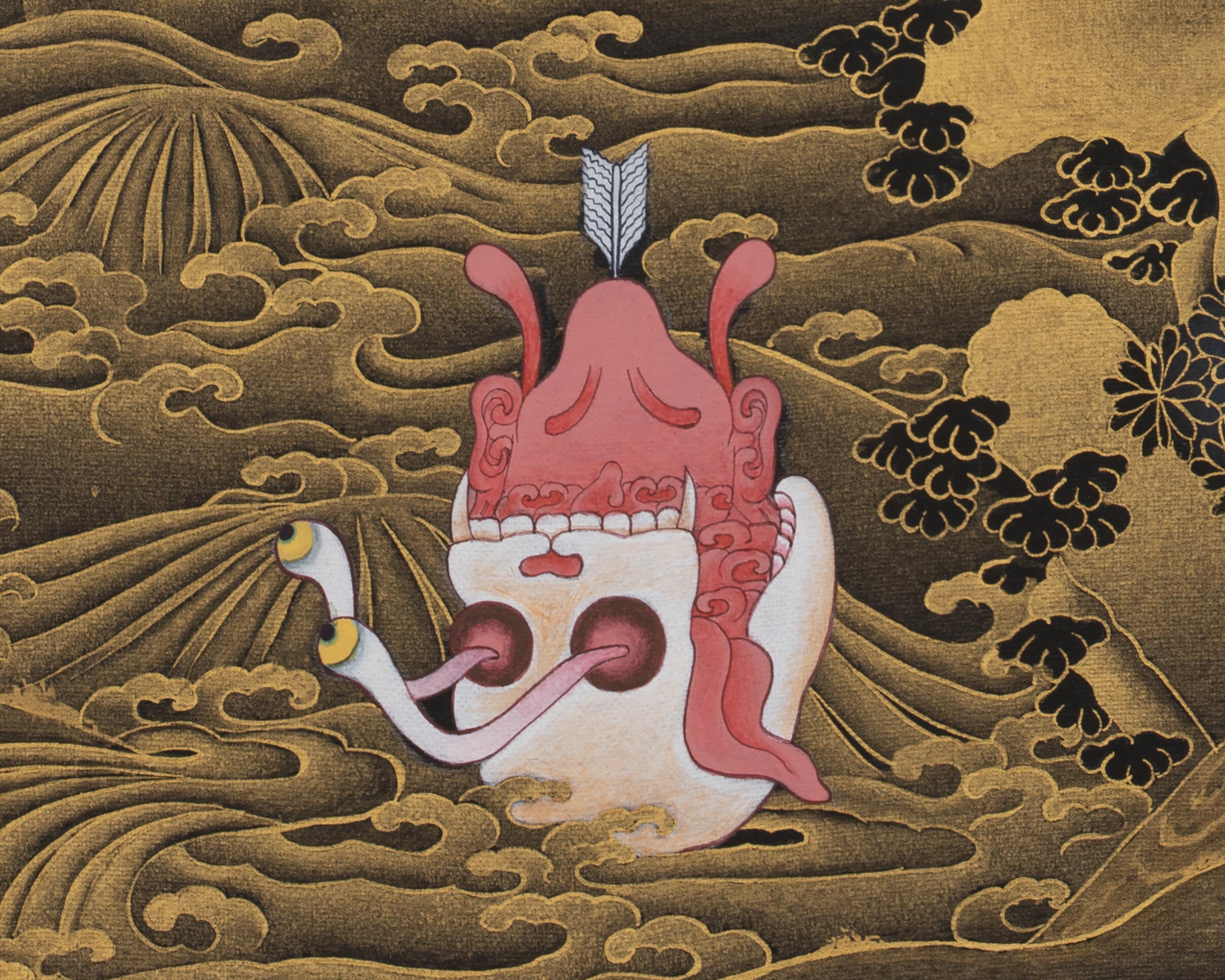 Vajrakilaya Thangka | Traditionally Hand Painted Tibetan Thangka Painting