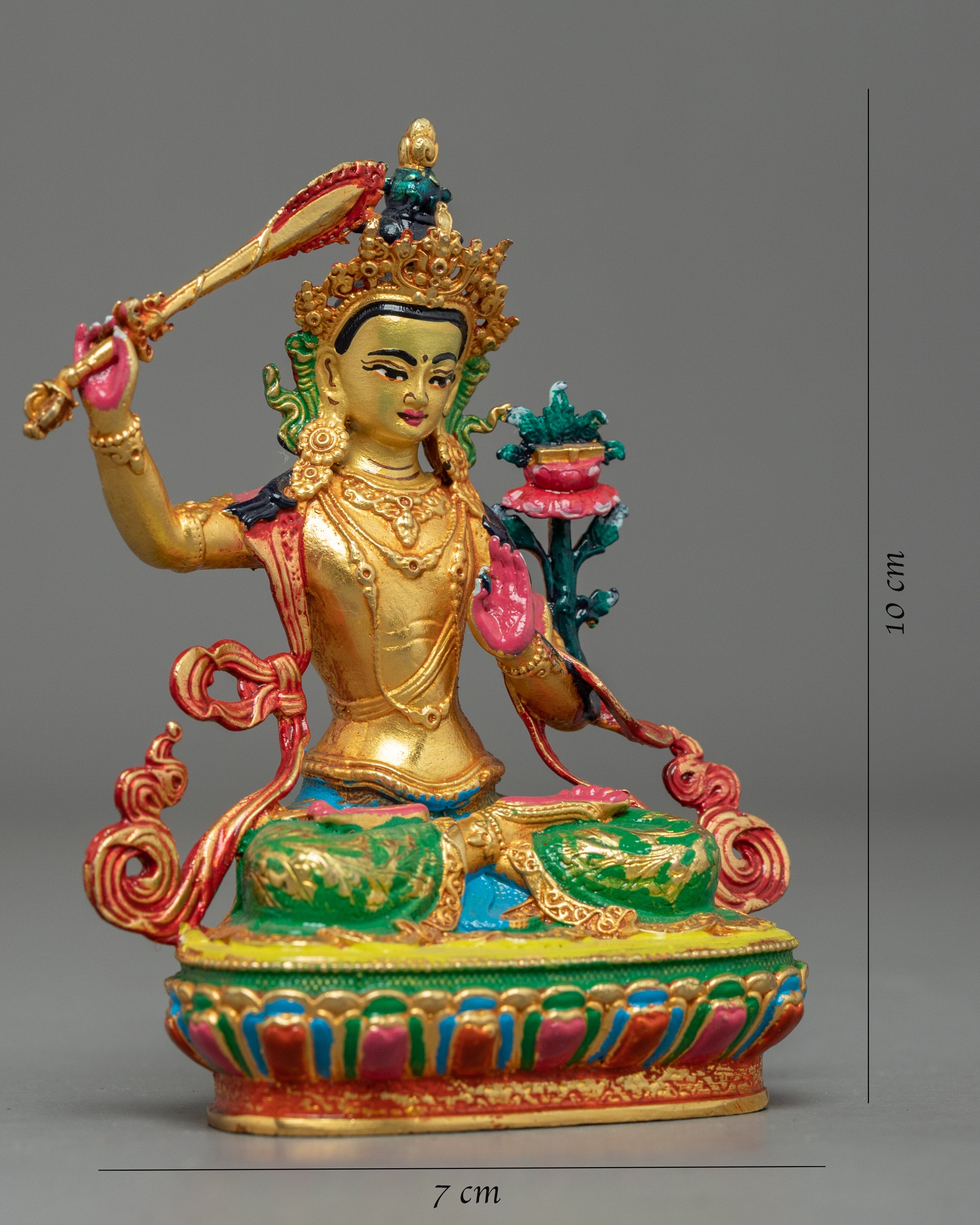 Manjushree Statue | Religious Artifacts | Gift For Buddhist