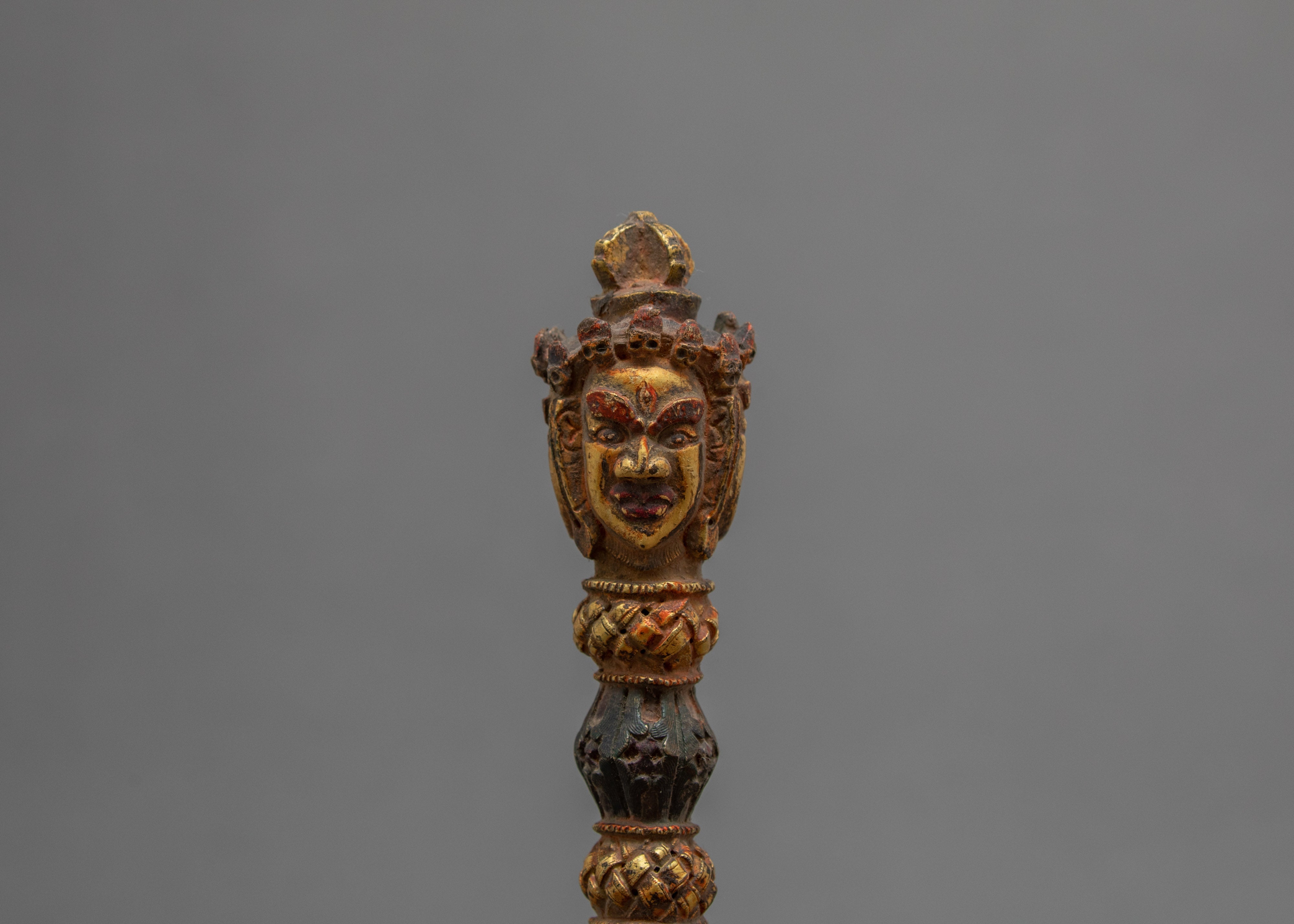Ceremonial Dagger | Tibetan Phurba Kila | Nepal Antiques