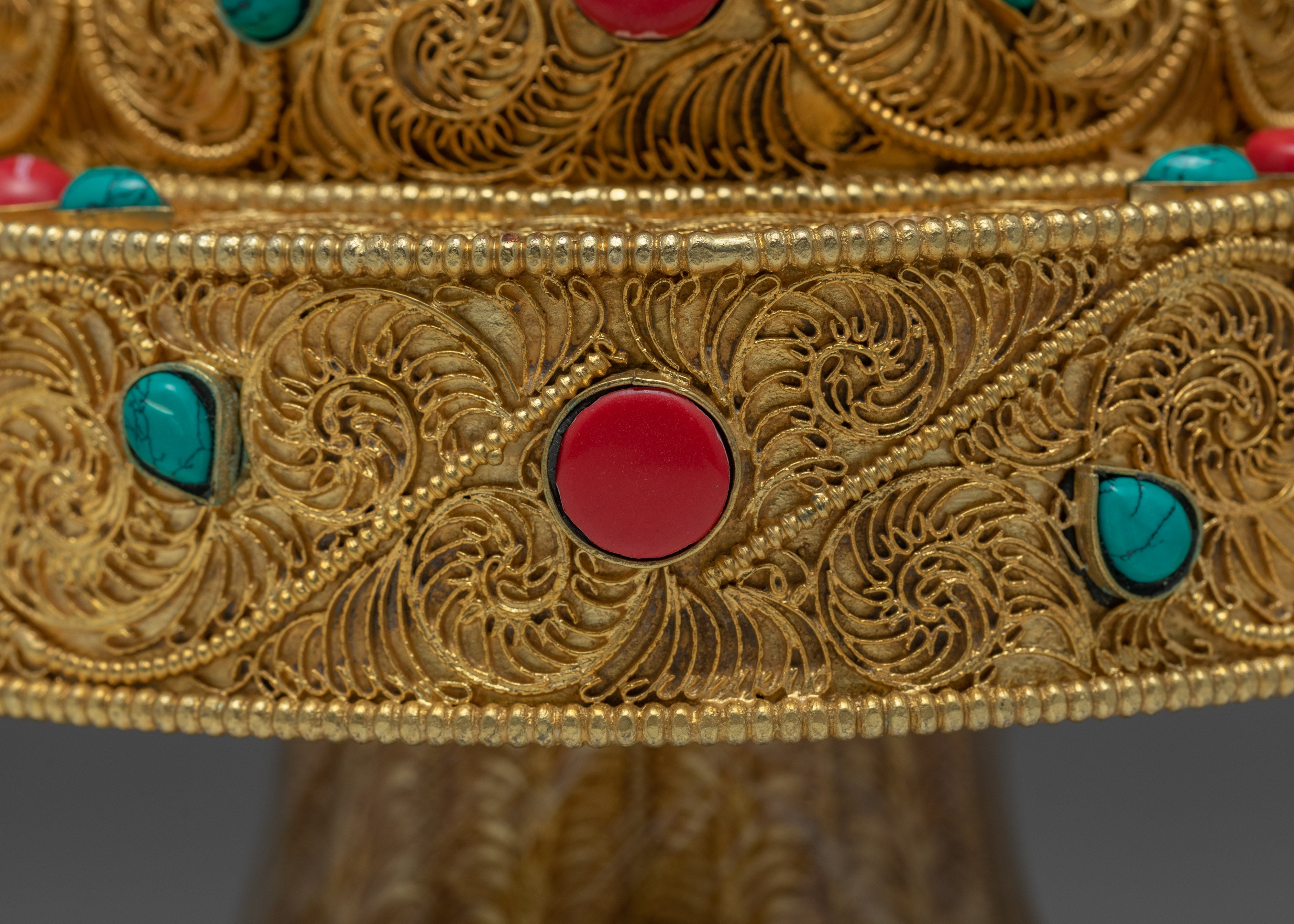 Ornate Gold Mandala | Buy Ritual Offering Set Online