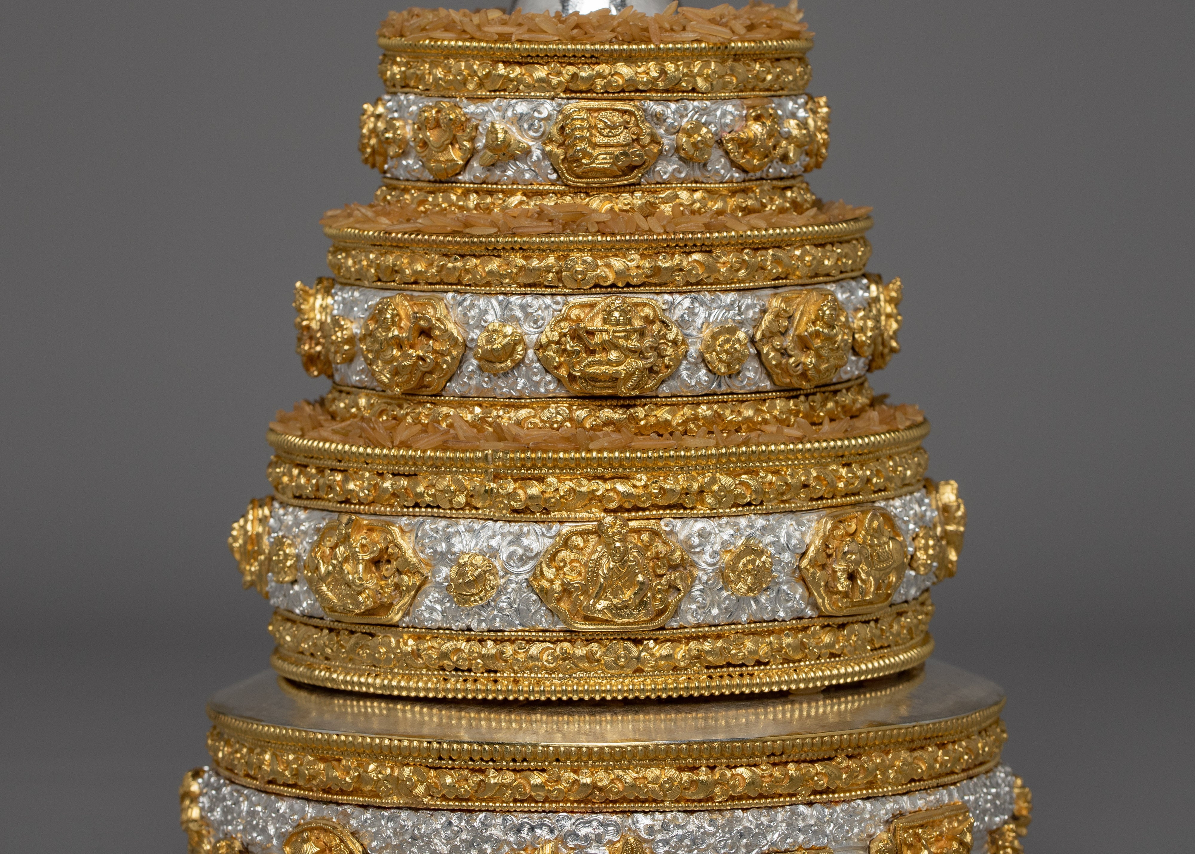 24K Gold Plated Mandala | Home Decor Gifts