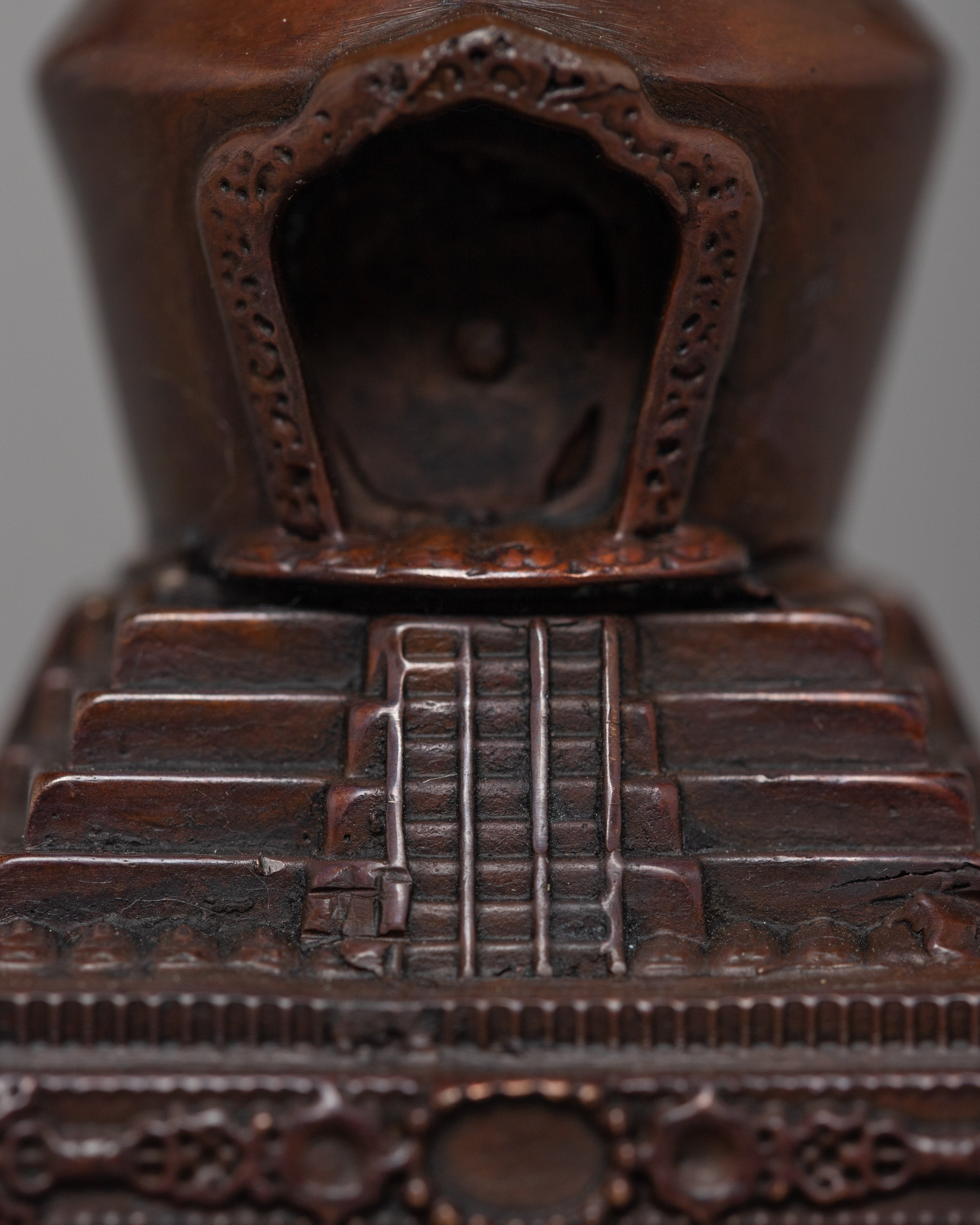 Tibetan Stupa | Handcrafted Chorten | Religious Home Decor