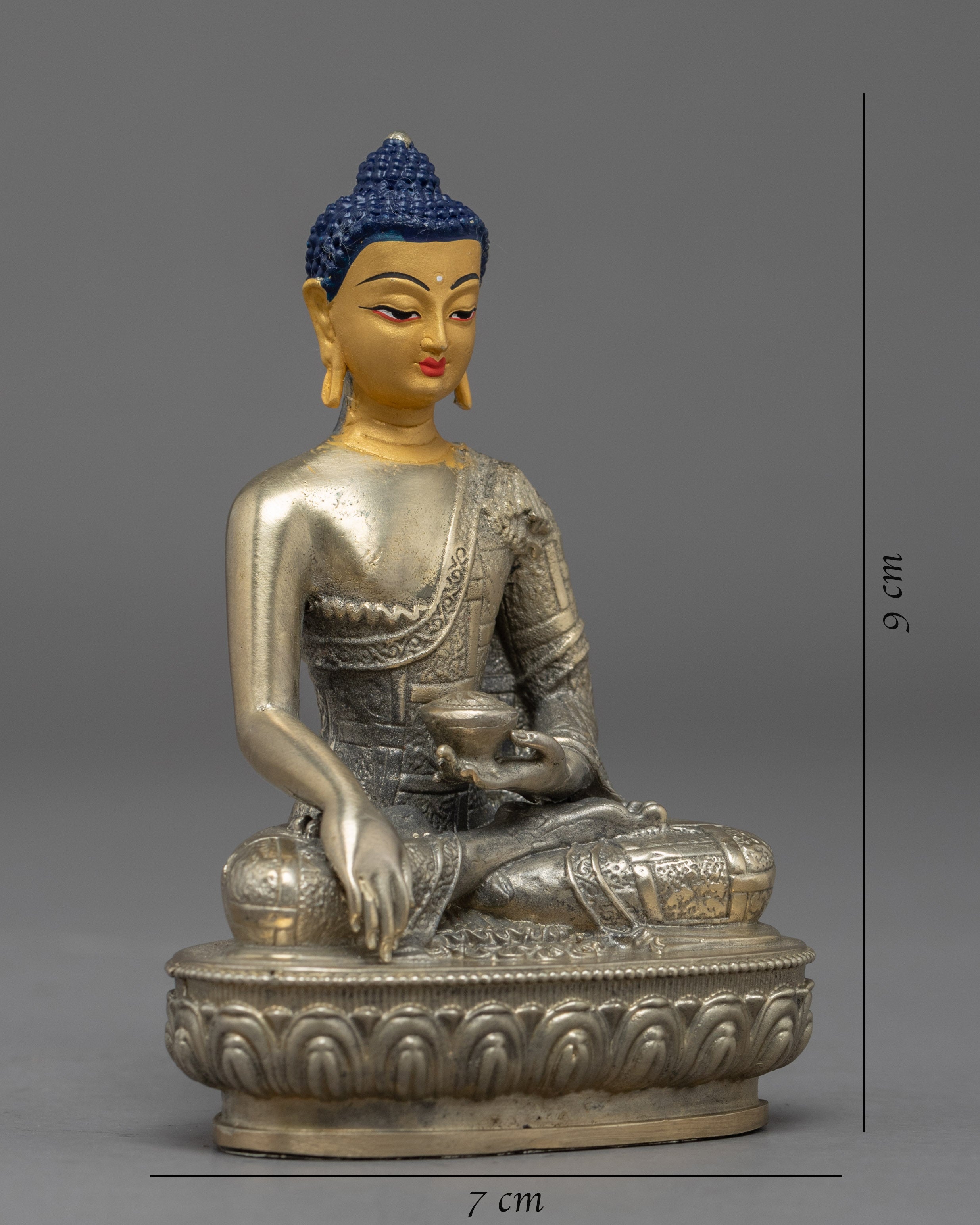 Shakyamuni Buddha Statue | Miniature Sculpture | Religious Artifacts