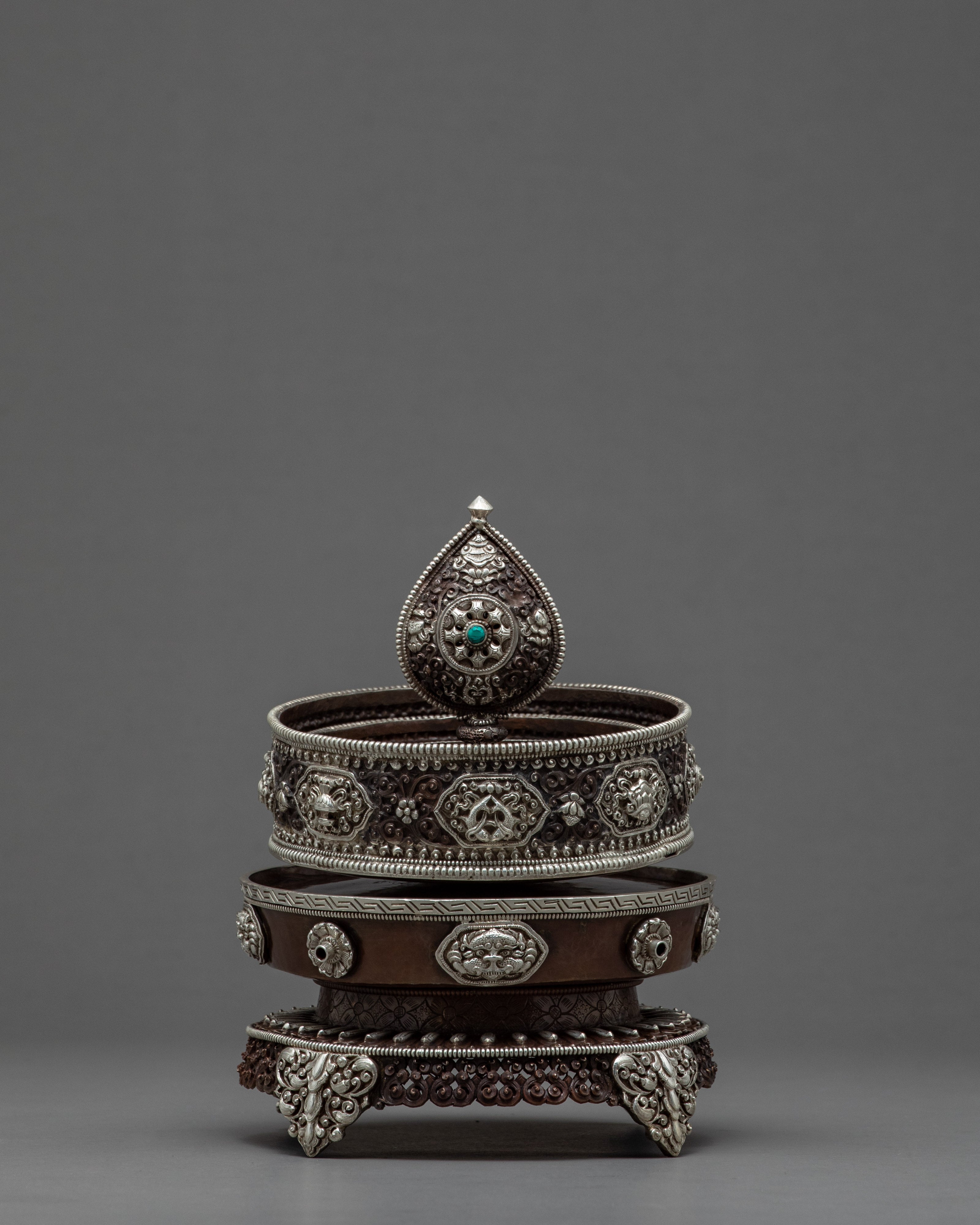 Religious Mandala Set | Tibetan Ritual Item | Himalayan Craft