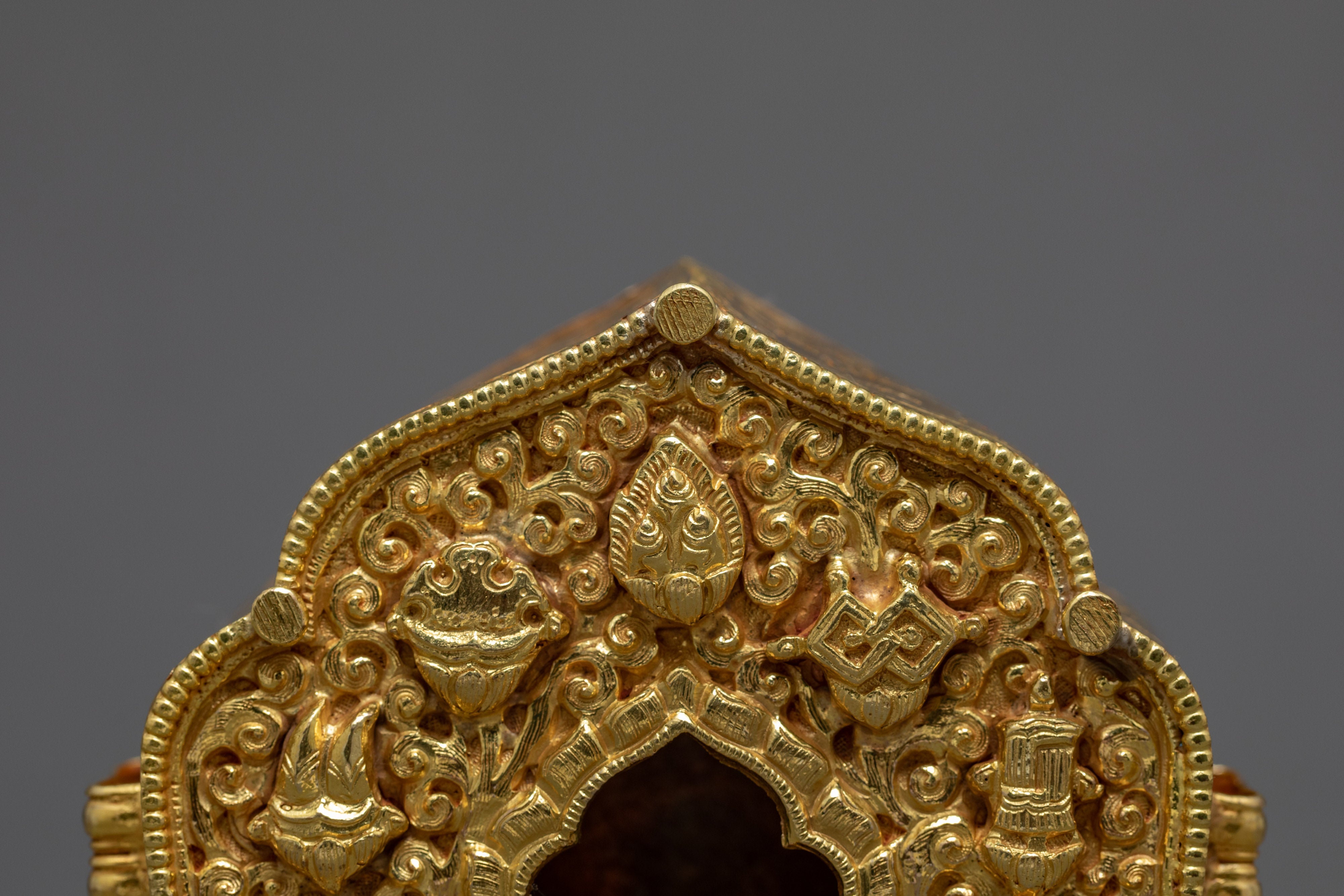 Tibetan Ghau Box | Buddhist Altar Decorations | Handmade Ritual Items