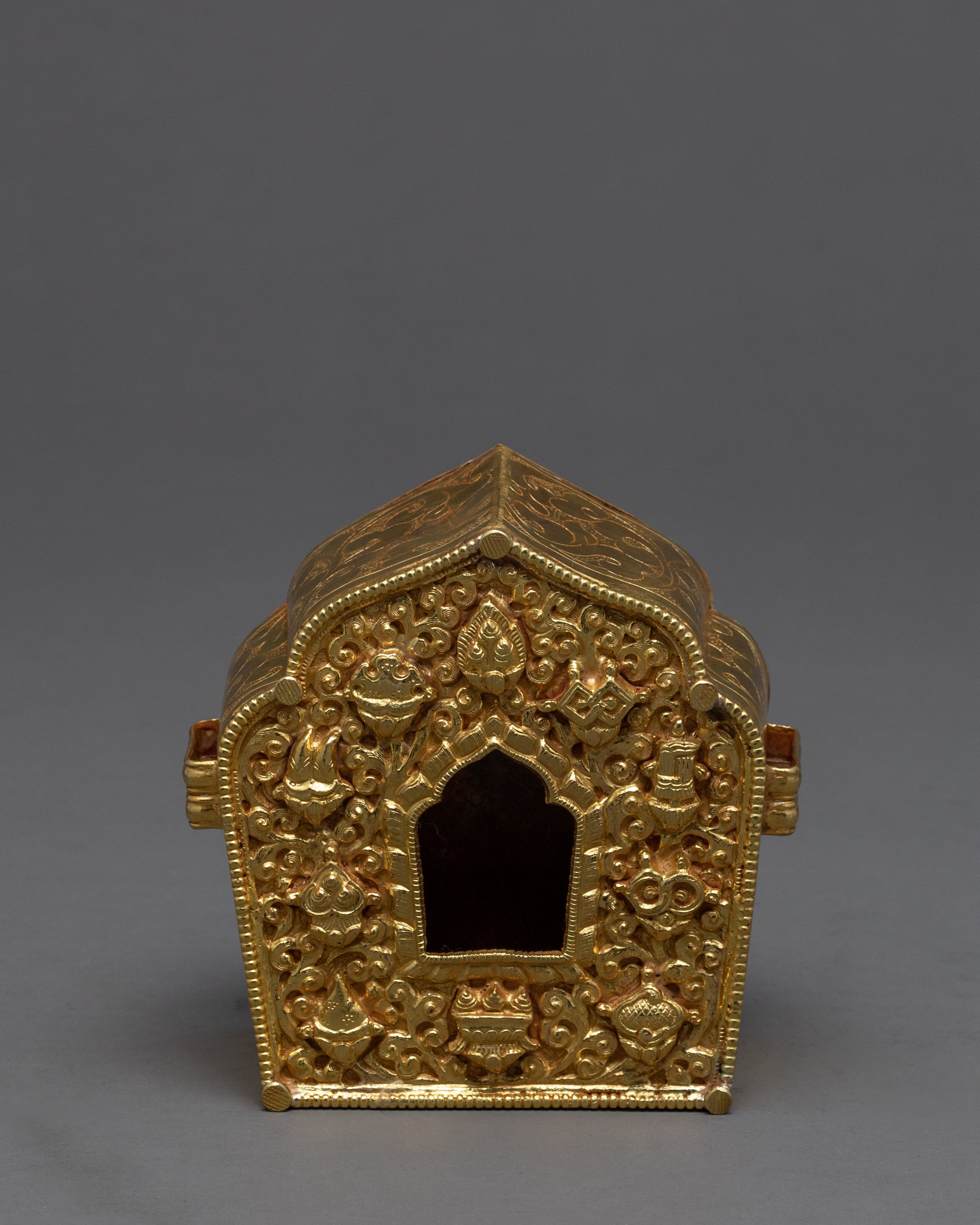 Tibetan Ghau Box | Buddhist Altar Decorations | Handmade Ritual Items