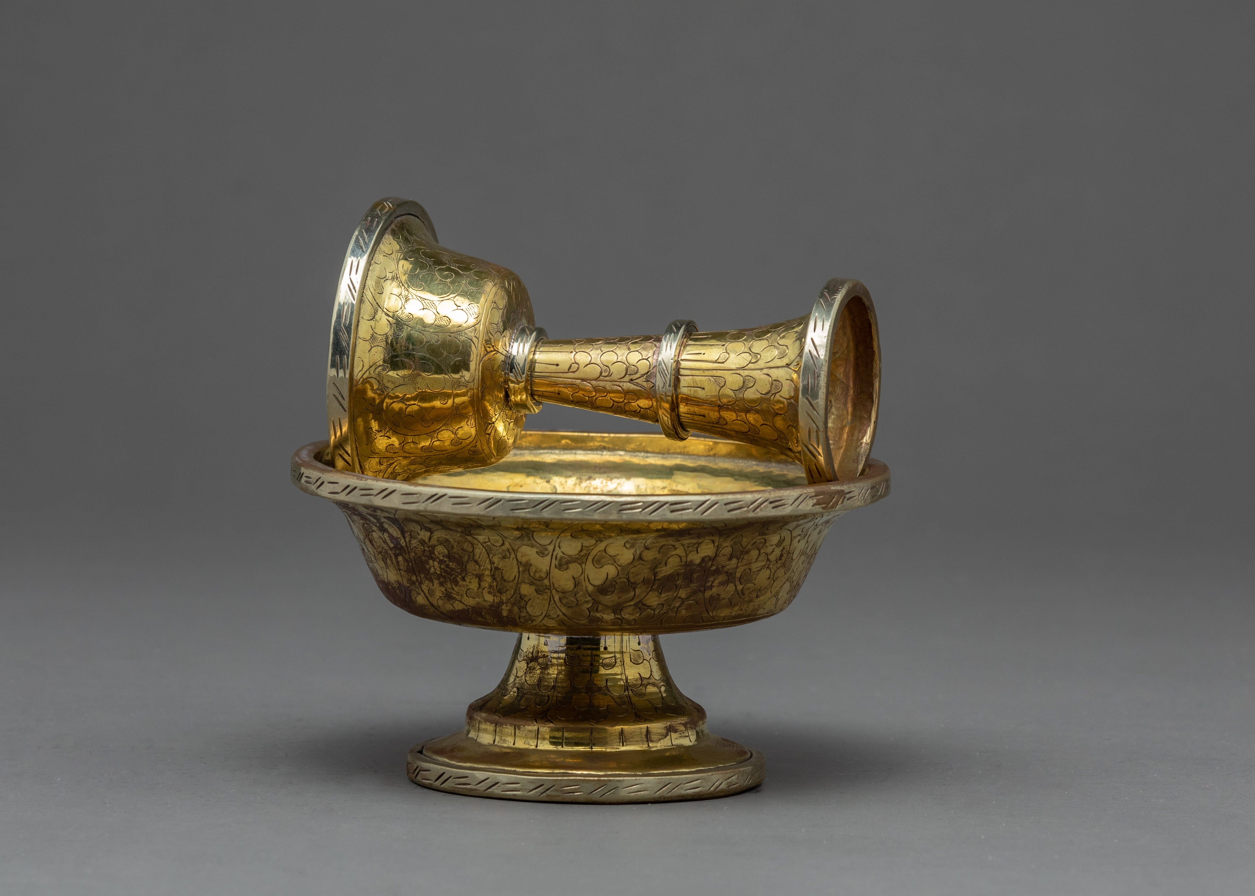 Serkyem Offering | The Golden Drink Offering | Buddhist Altar Supplies | RItual Items