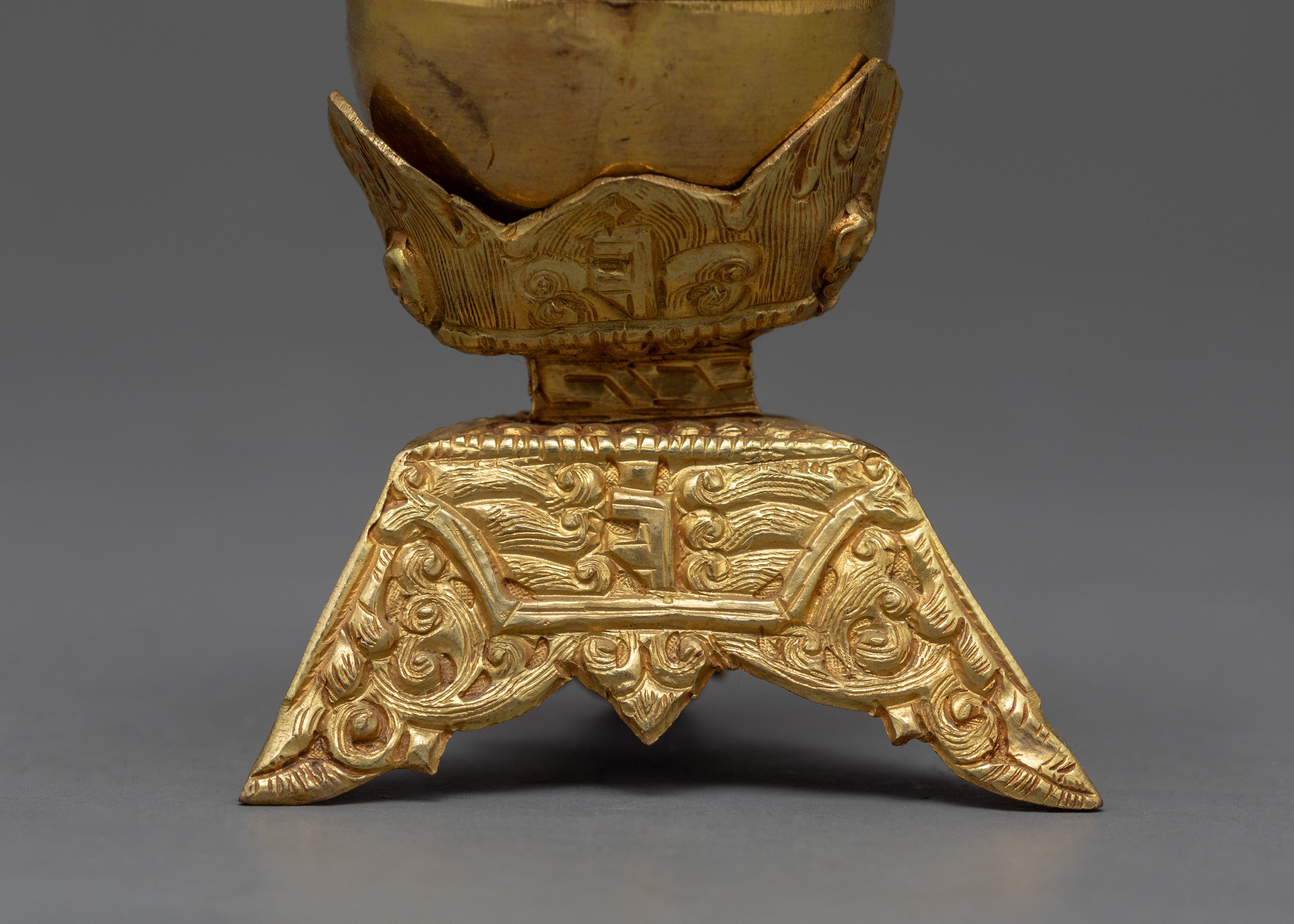 Altar Shrines Kapala Set | Skull Cup | Nepal Art and Craft