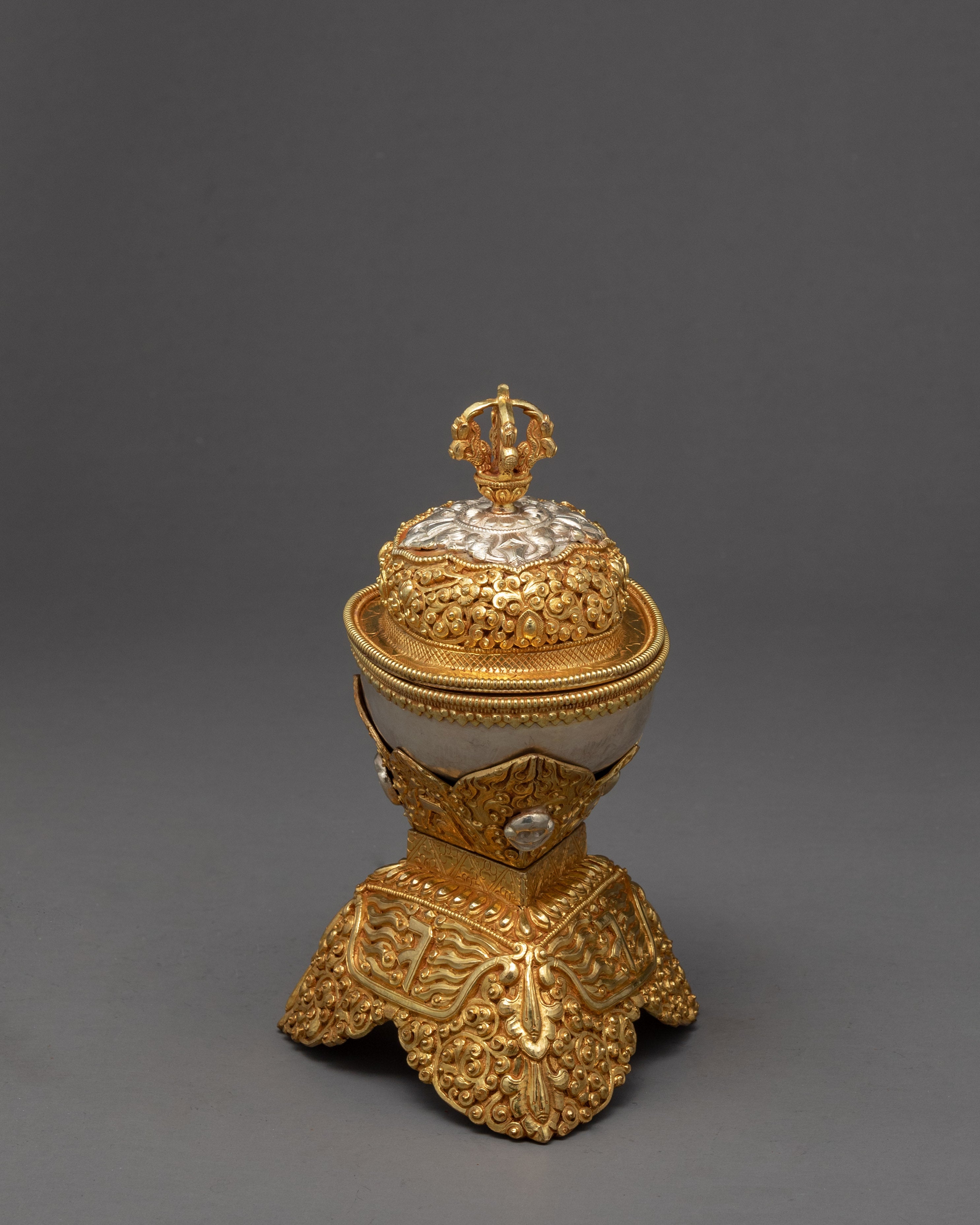 Kapala Skull Bowl Set | Handcrafted with Antique Finish