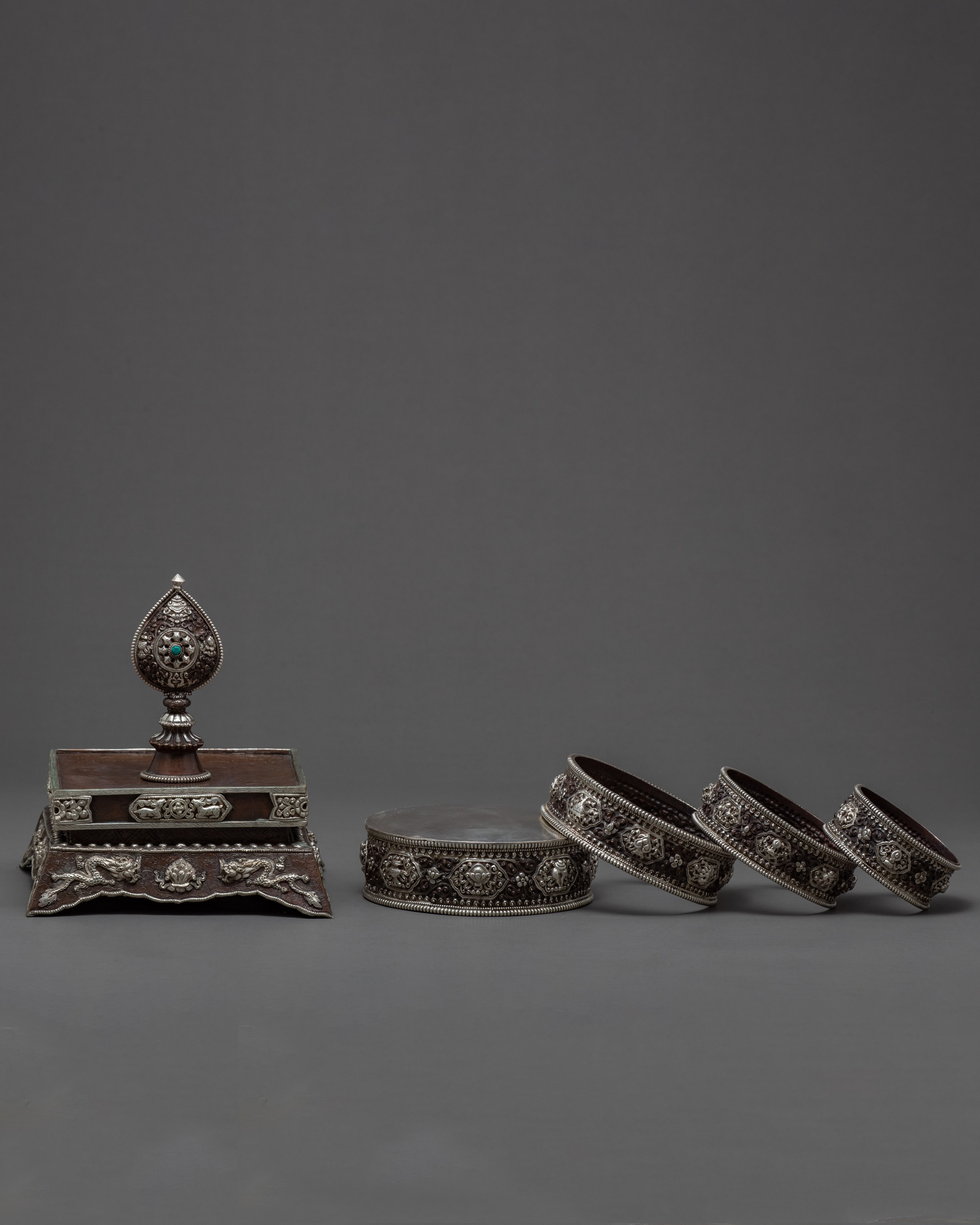 Zen Mandala Set | Rice Offering Set | Traditional Mandala