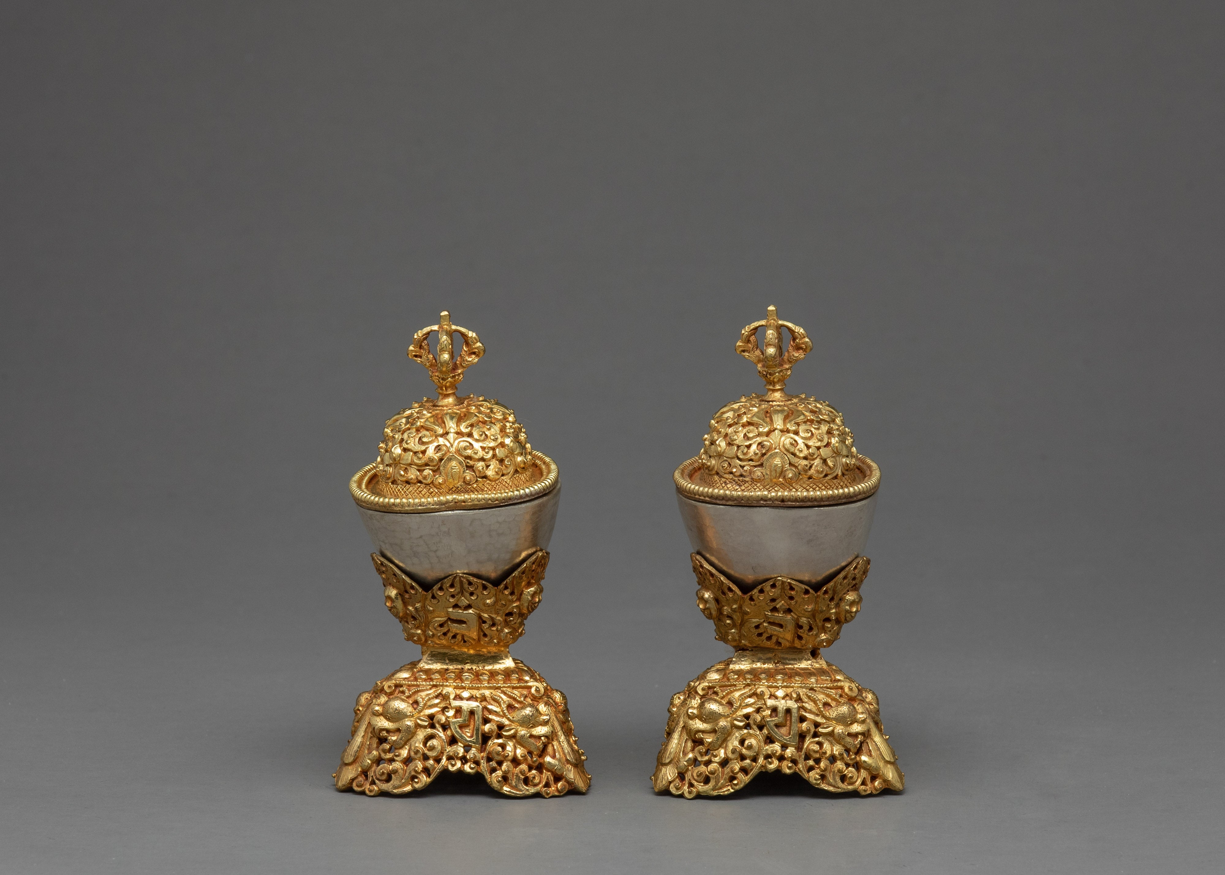 Kapala Set | Handmade Buddhist Ritual Item | Nepal Crafts