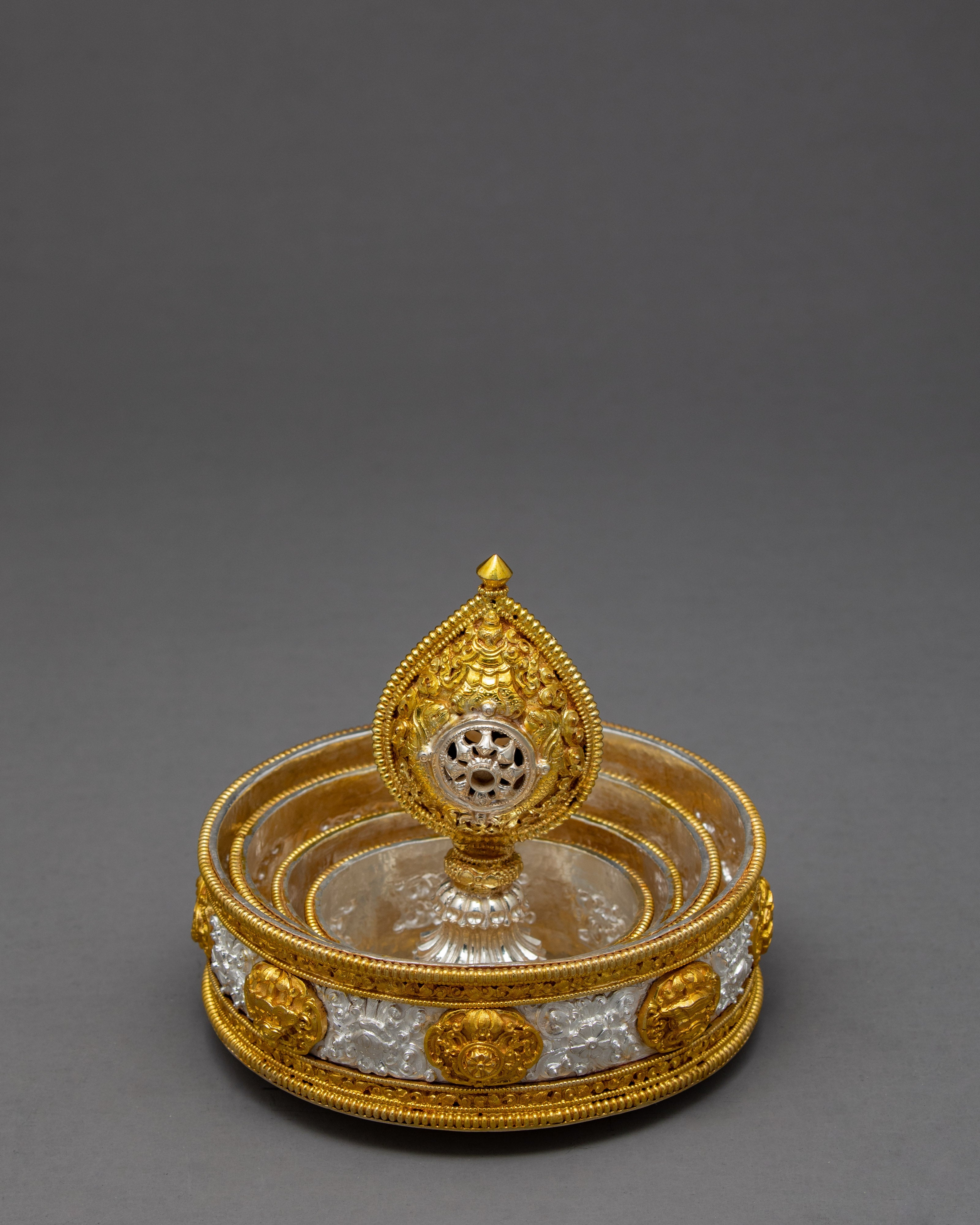 Mandala Offering Set | Buddhist Room Decor