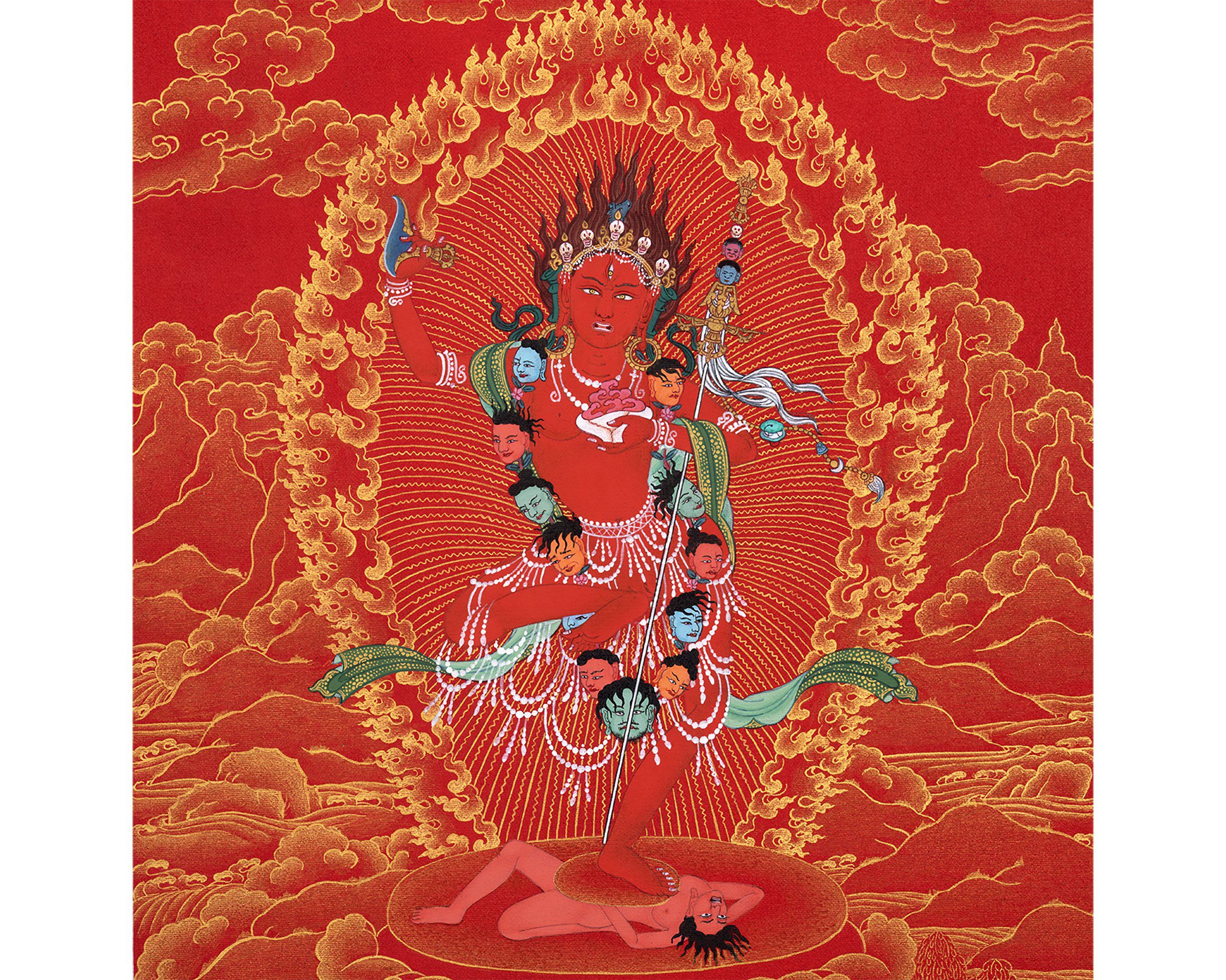 vajravarahi thangka