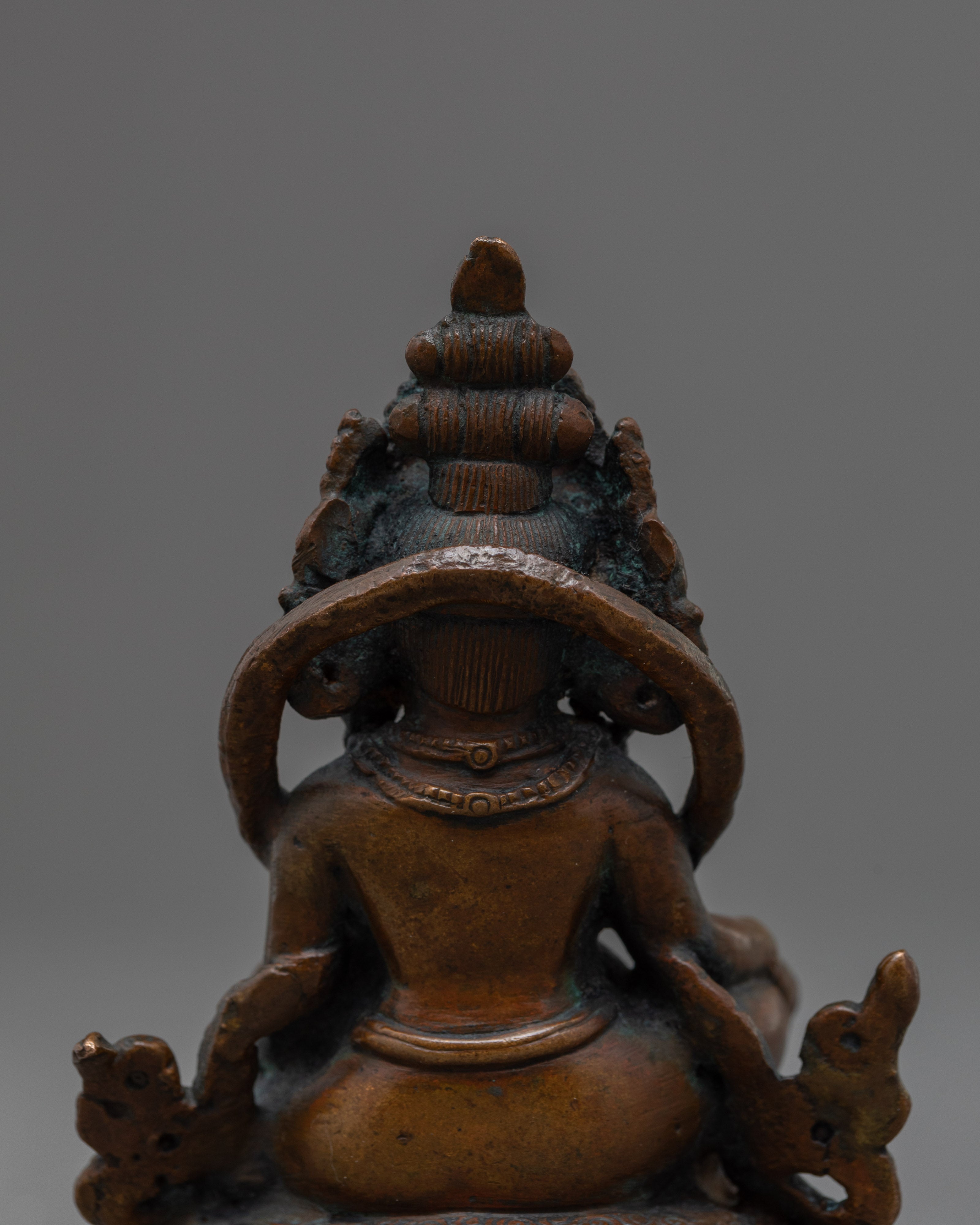 Mini Dzambhala Statue | Lord Kubera Statue for Wealth