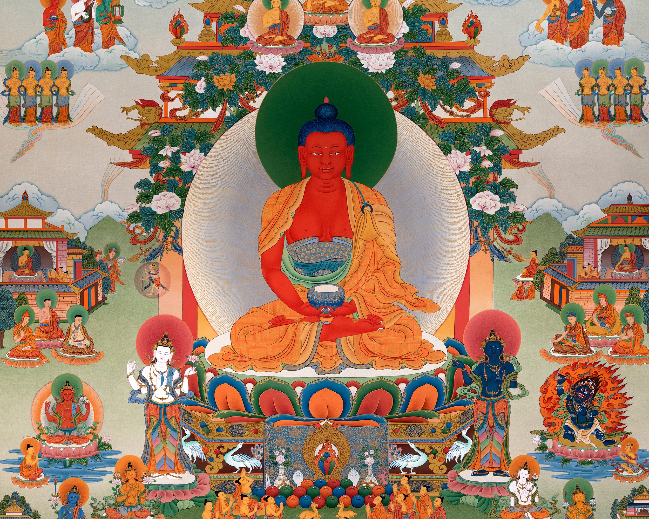 amitabha thangka